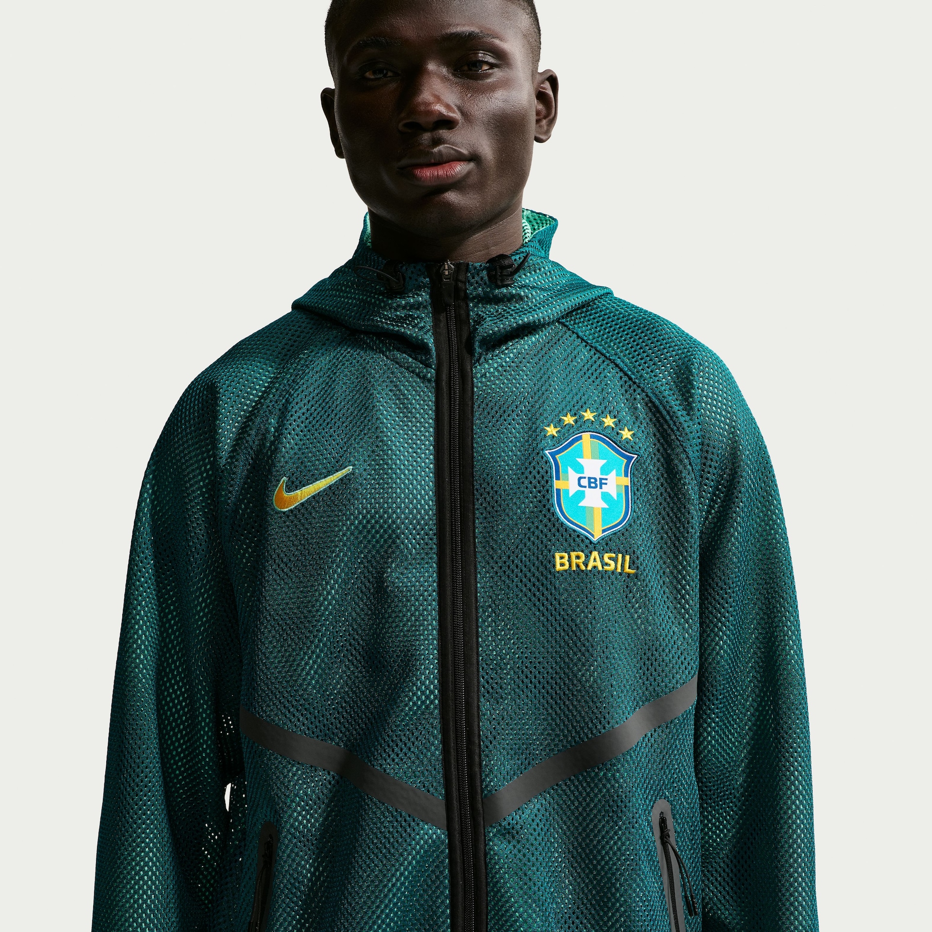 Imagem principal de Jaqueta Brasil Dri-FIT Nike Knit Hino Masculina