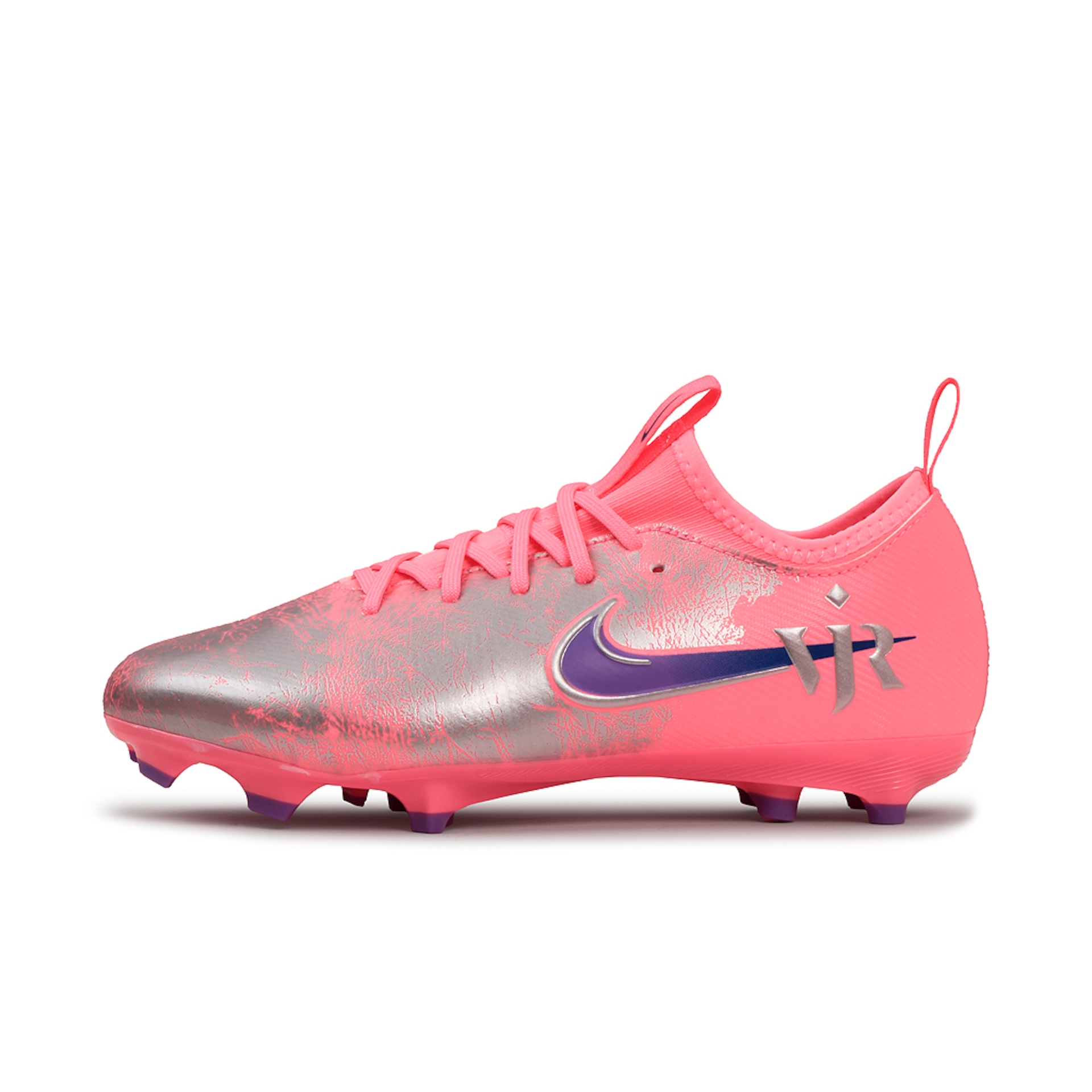 Chuteira Vini Jr Campo Nike Zoom Vapor 16 Mercurial Academy Infantil - Foto 1