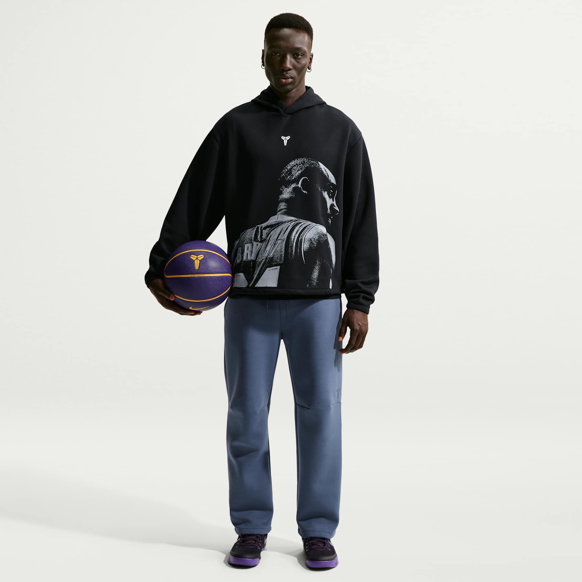 Blusão Kobe Bryant Dri-FIT Nike Fleece Masculino - Foto 4
