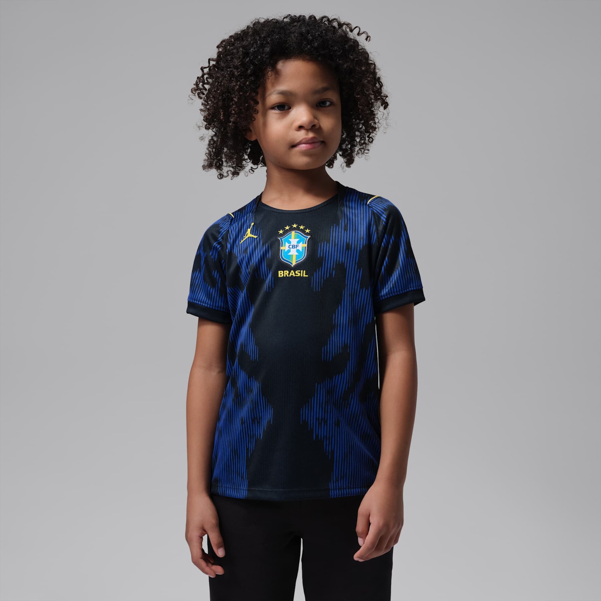 Camisa Brasil Jordan II 2026/27 Torcedor Pro Criança - Foto 1