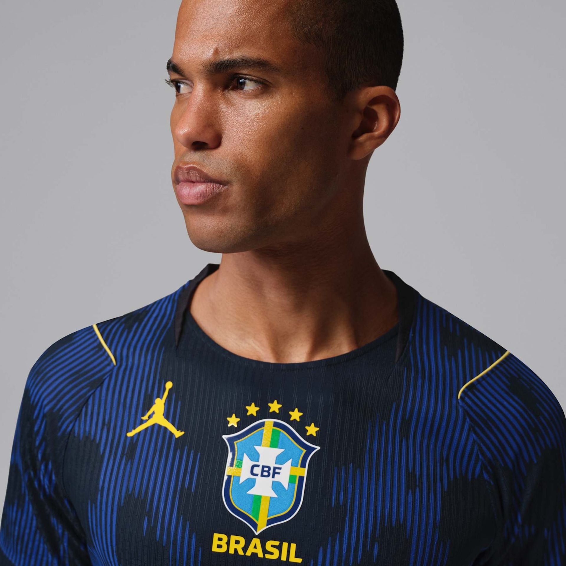 Camisa Brasil Jordan II 2026/27 Jogador Masculina - Foto 3