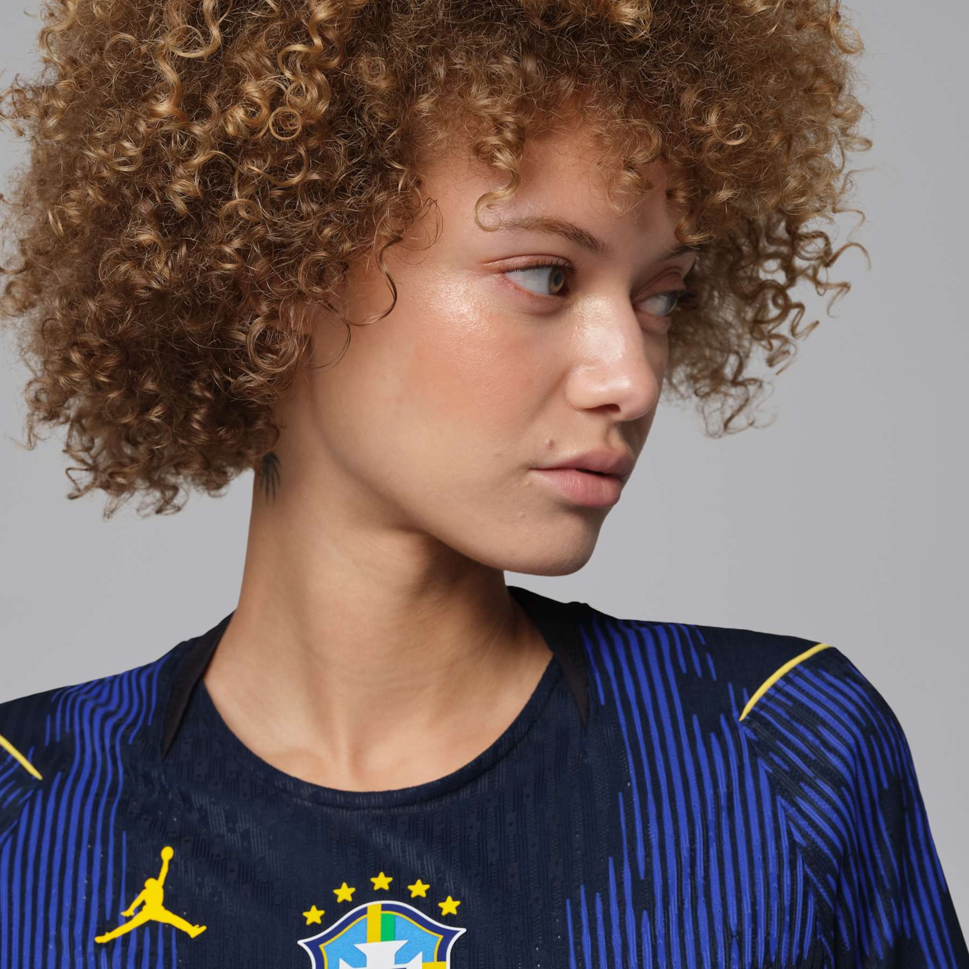 Camisa Brasil Jordan II 2026/27 Jogadora Feminina - Foto 3