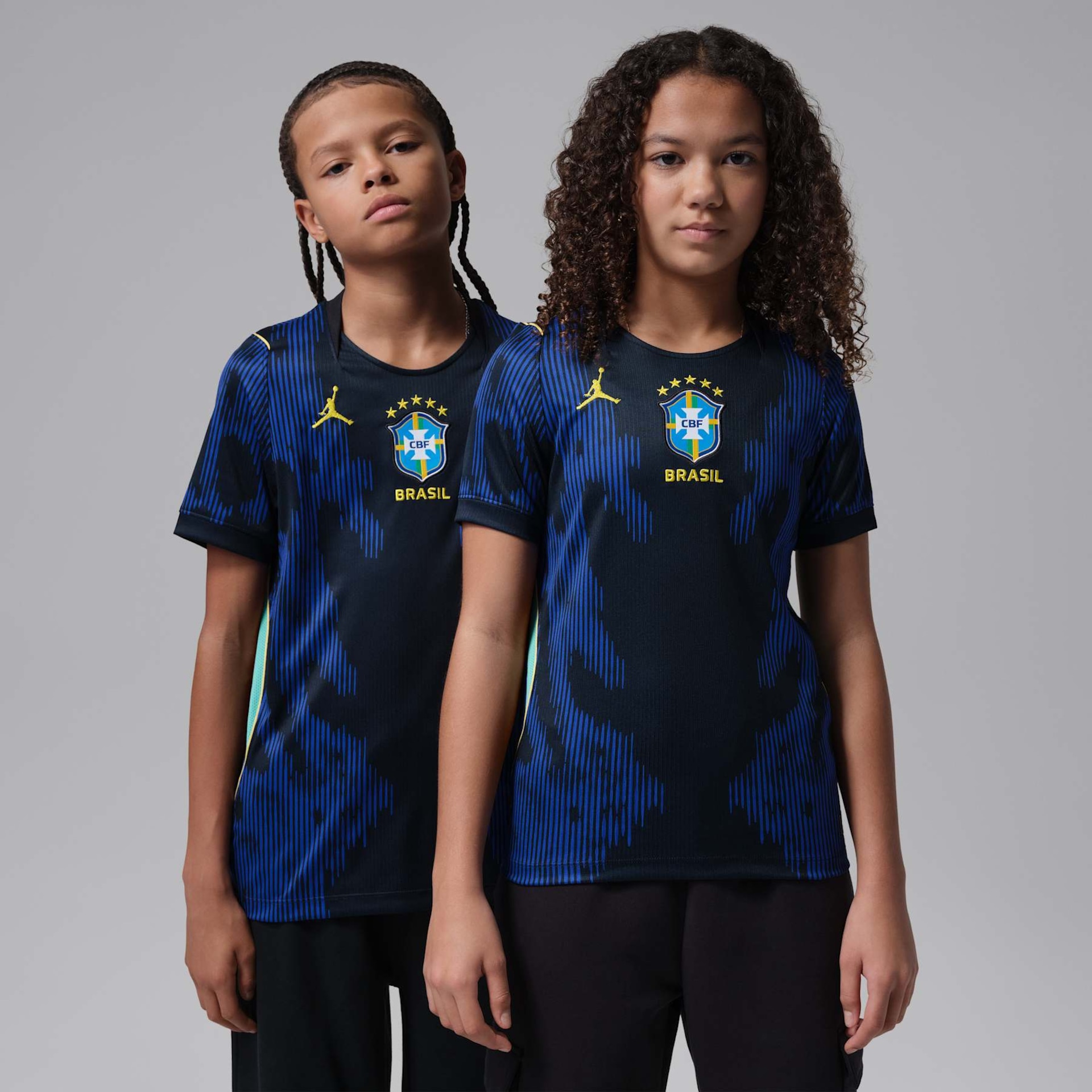 Camisa Brasil Jordan II 2026/27 Torcedor Pro Infantil - Foto 1