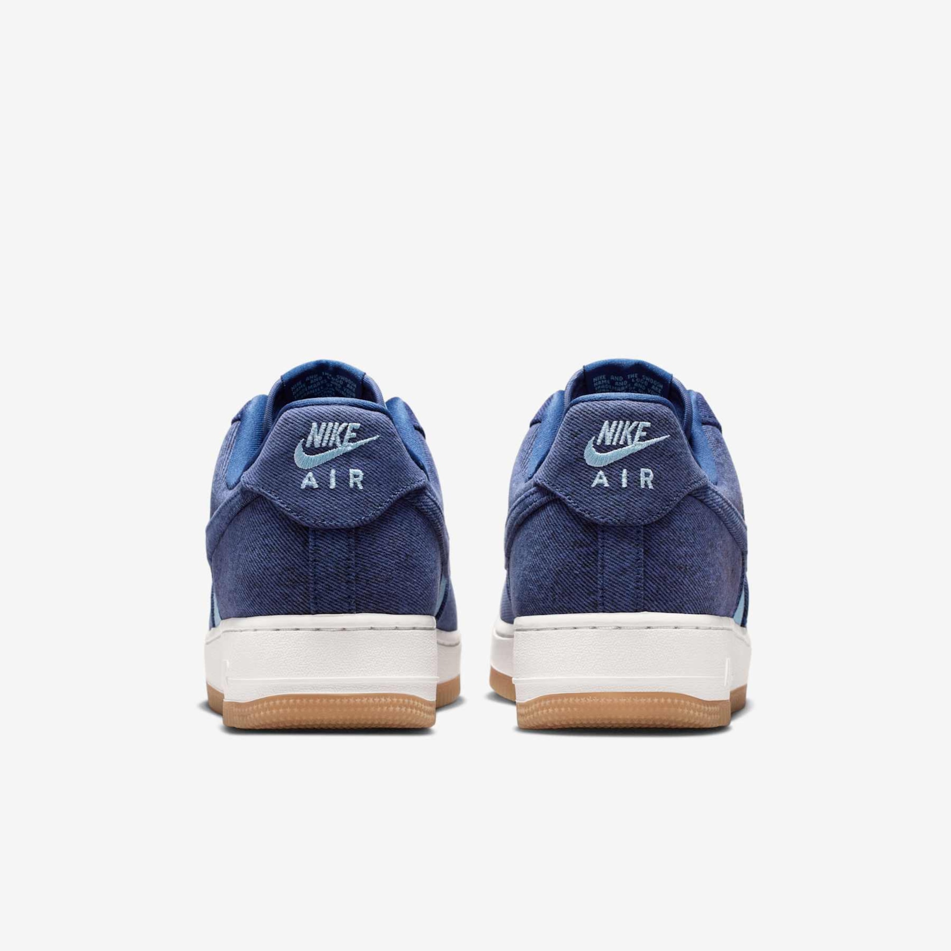 Tênis Nike Air Force 1 '07 LV8 Denim Masculino - Foto 6
