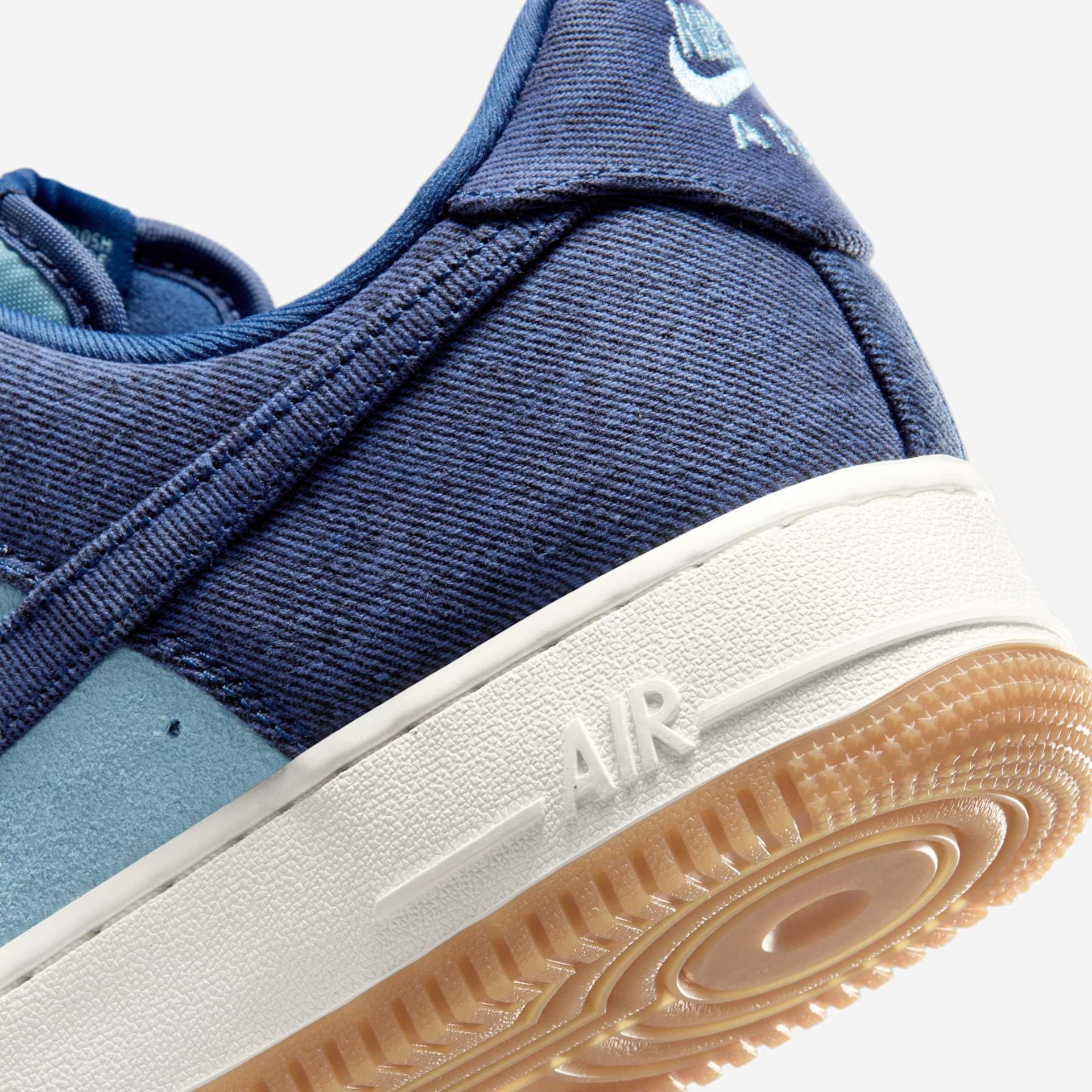 Tênis Nike Air Force 1 '07 LV8 Denim Masculino - Foto 8