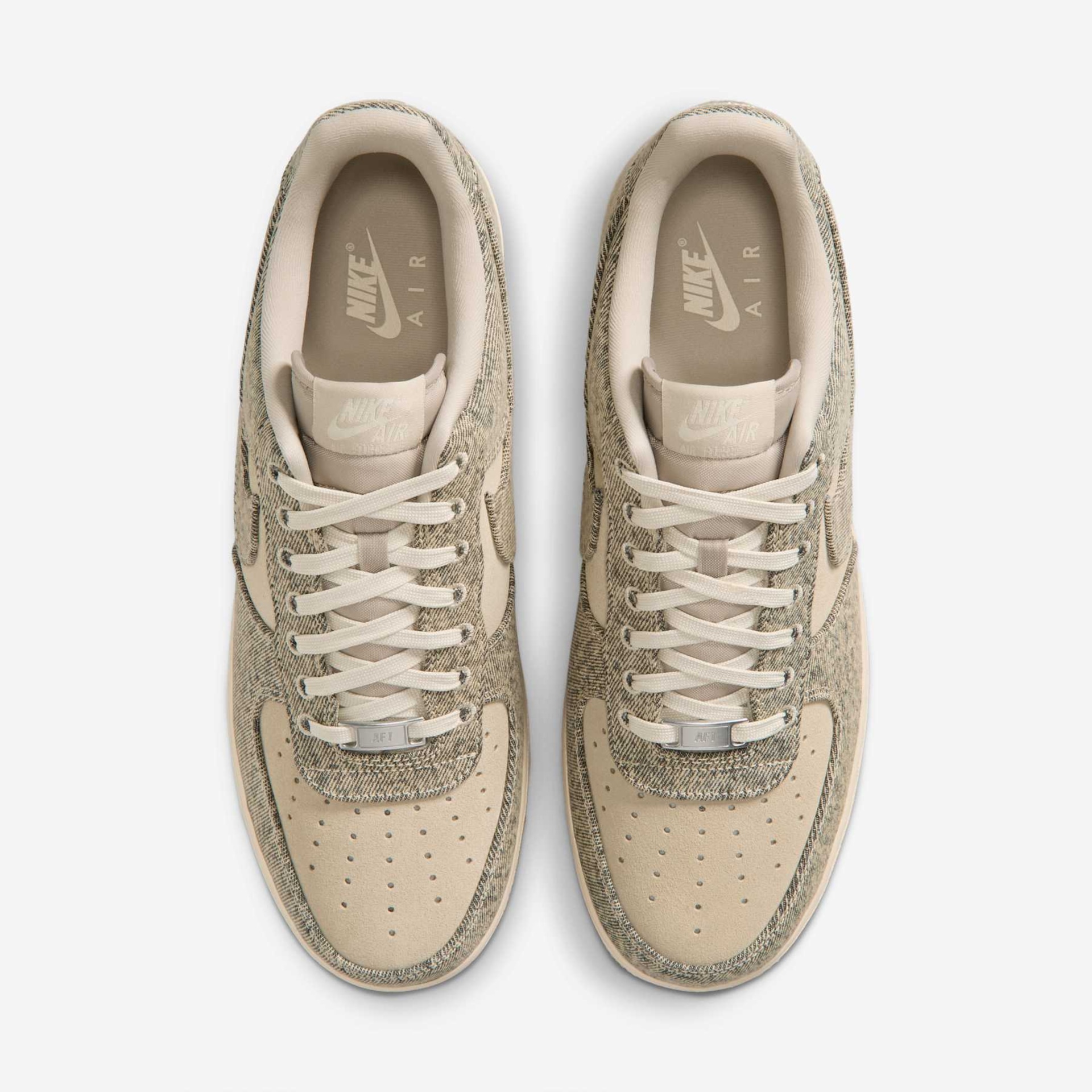 Tênis Nike Air Force 1 '07 LV8 Denim Masculino - Foto 4