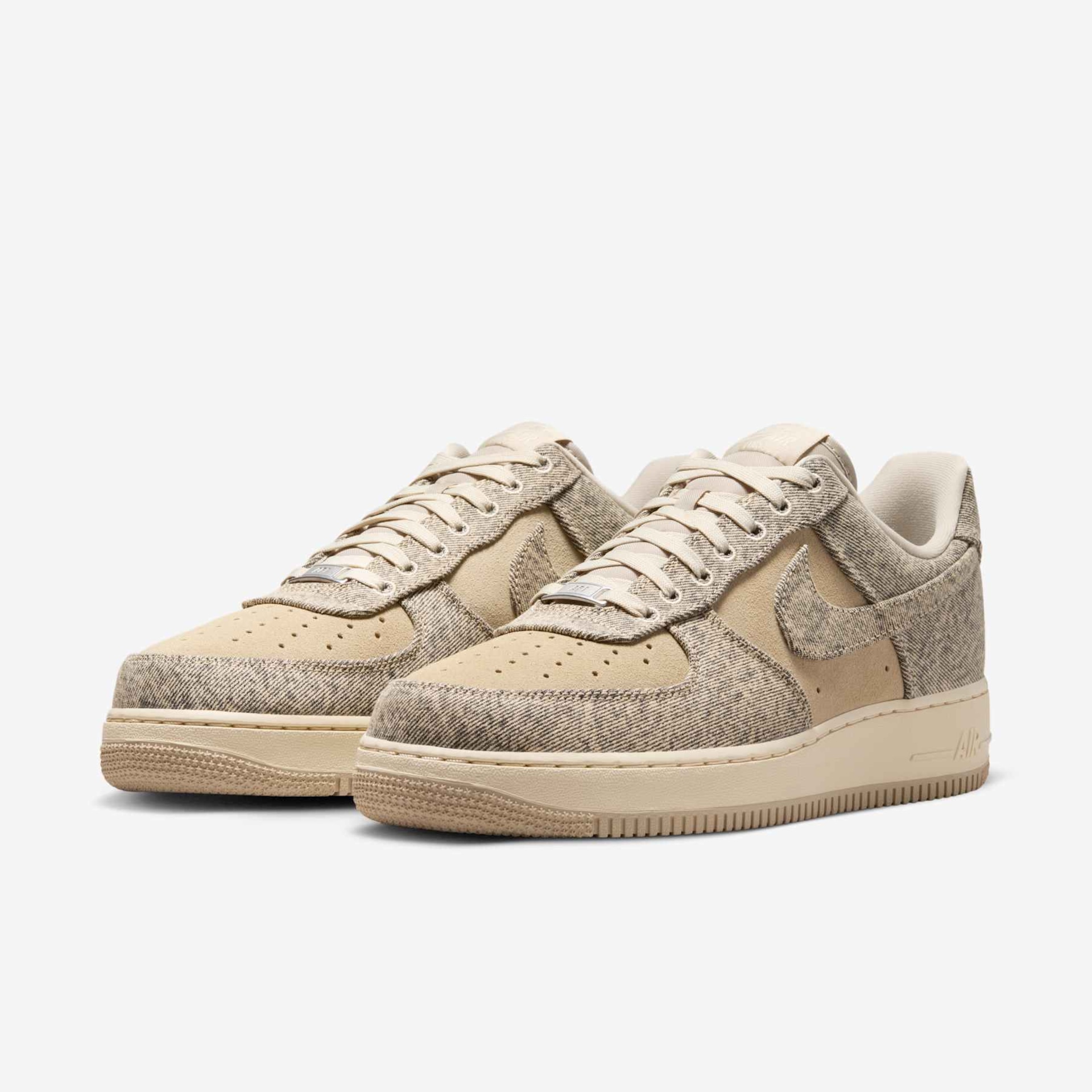 Tênis Nike Air Force 1 '07 LV8 Denim Masculino - Foto 5