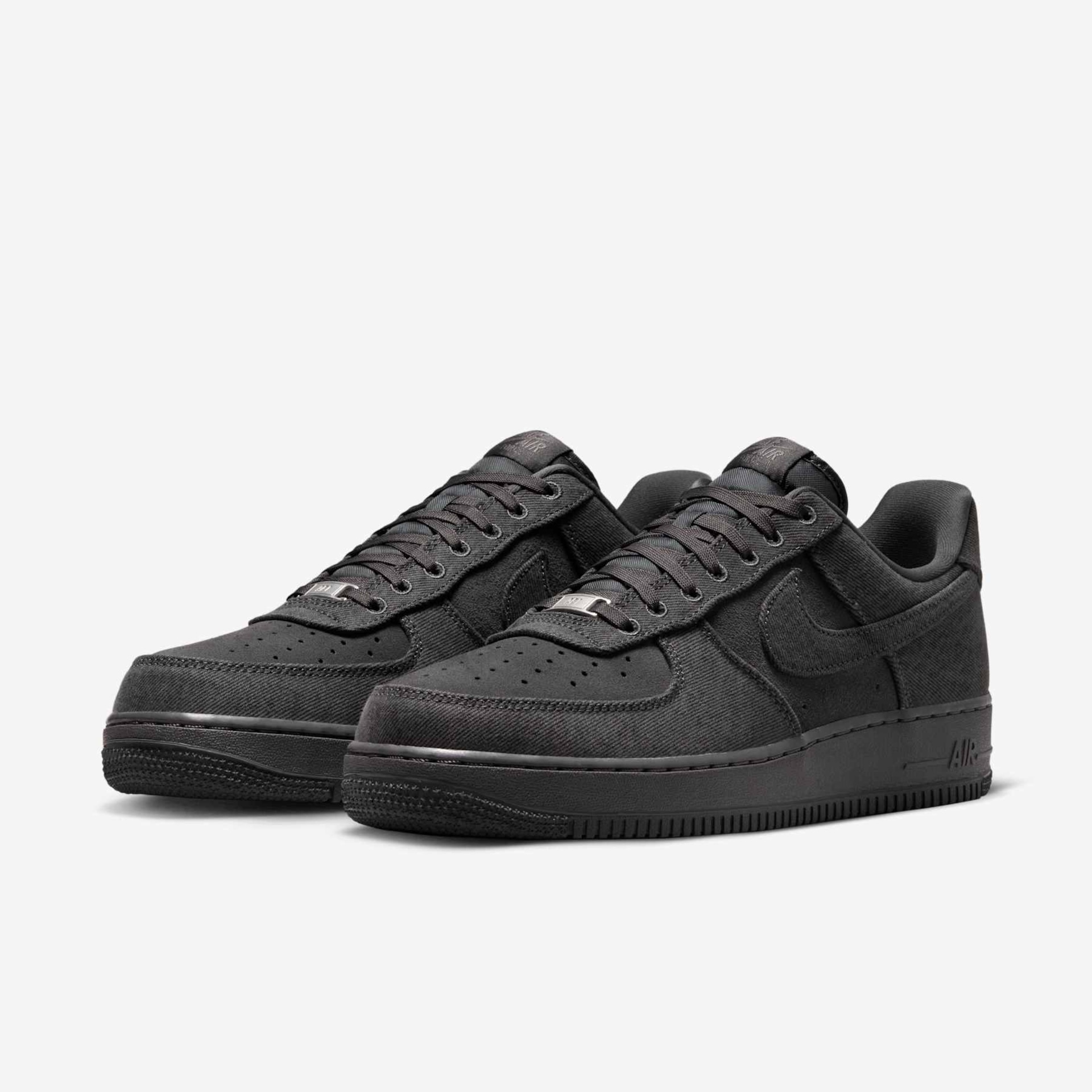 Tênis Nike Air Force 1 '07 LV8 Denim Masculino - Foto 5