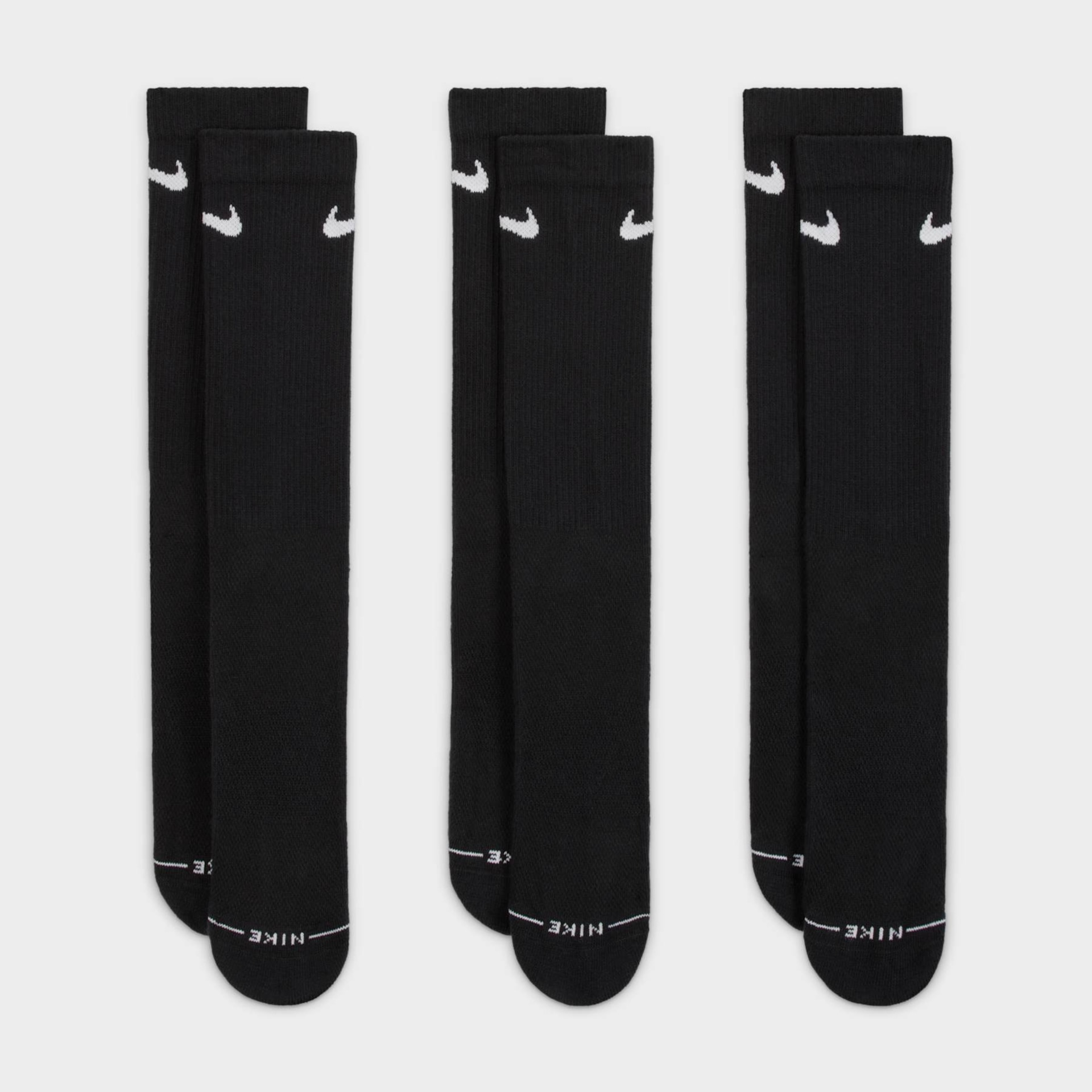 Meia Nike Everyday Elevated Crew (3 Pares) Unissex - Foto 2