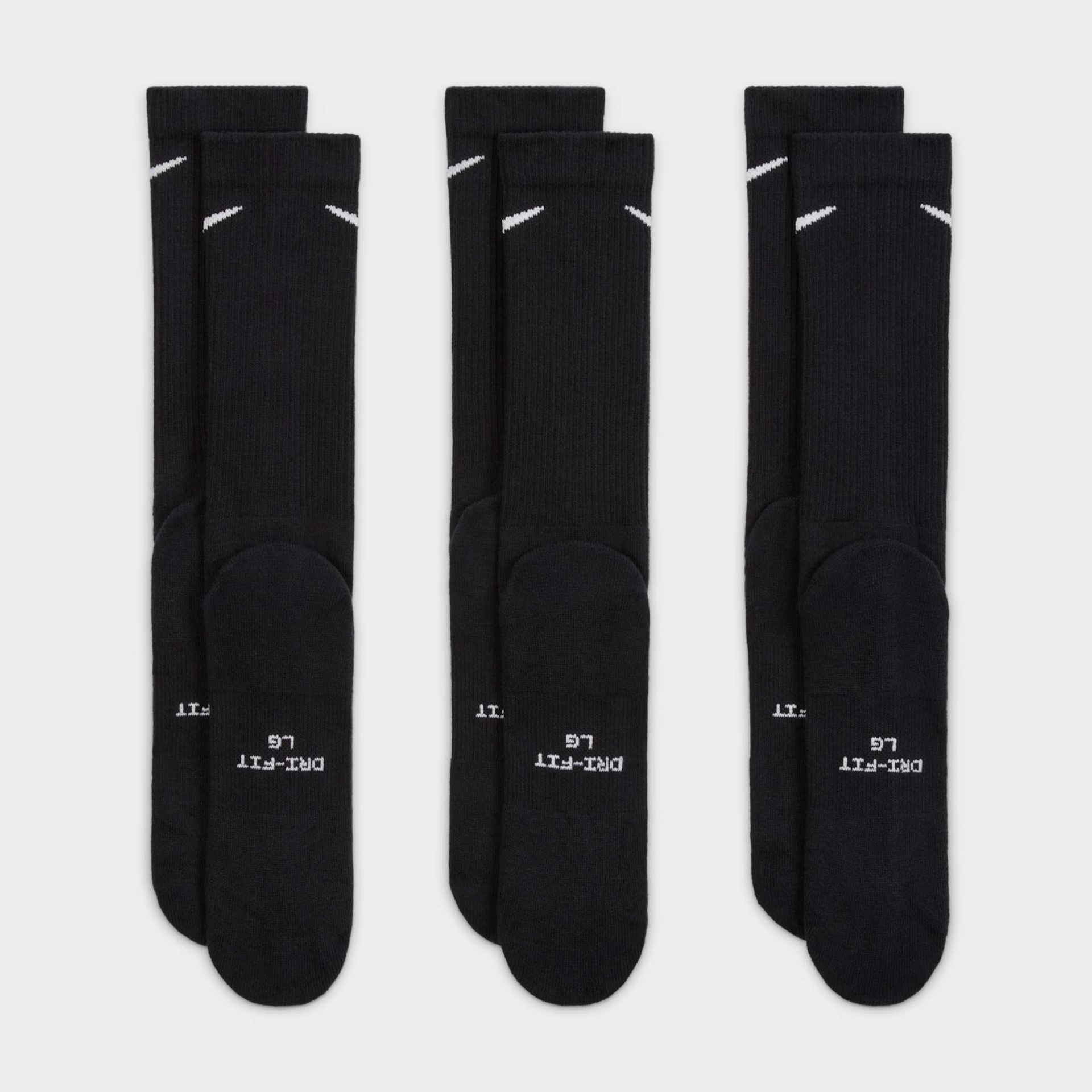 Meia Nike Everyday Elevated Crew (3 Pares) Unissex - Foto 3