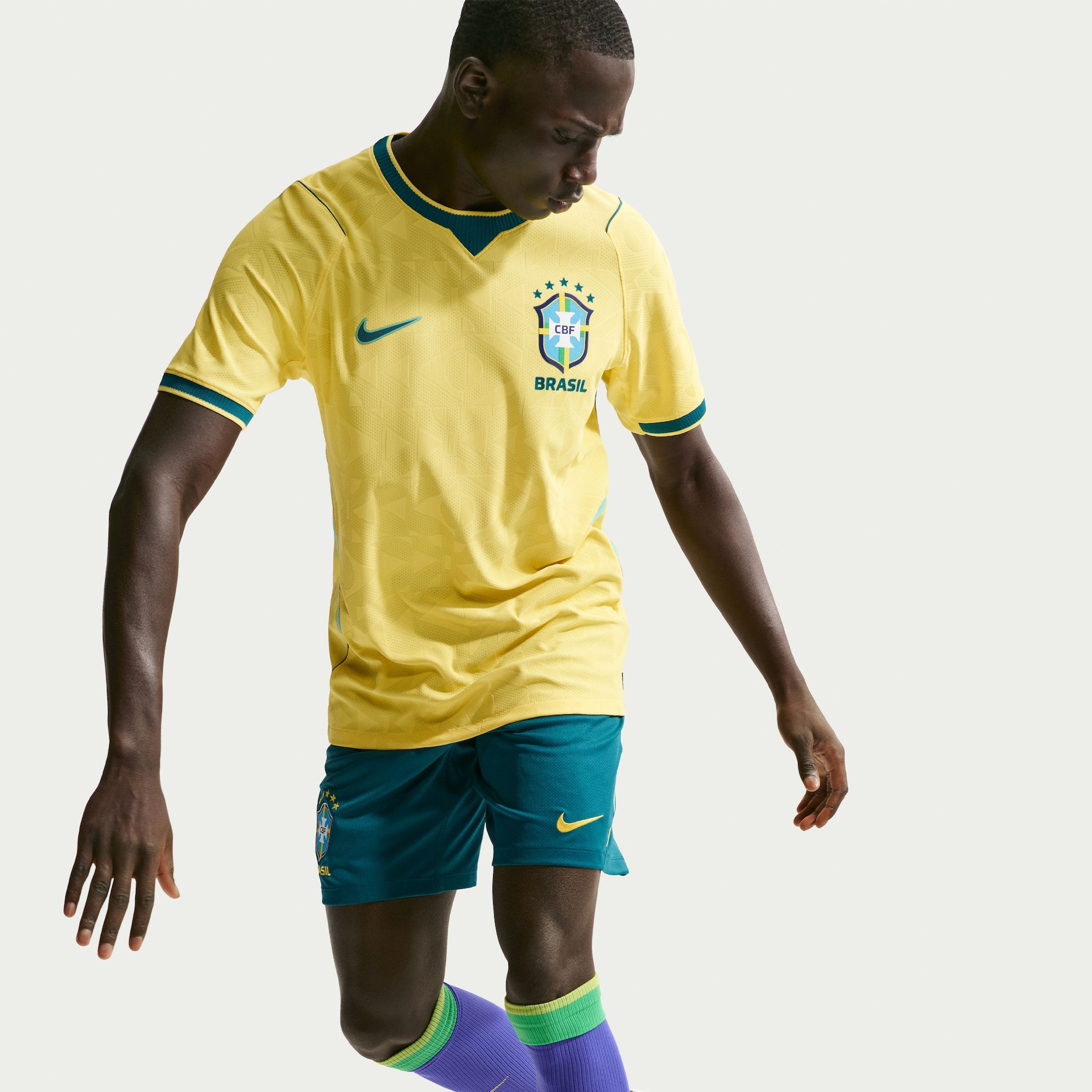 Camisa Brasil Nike I 2026/27 Jogador Masculina - Foto 3