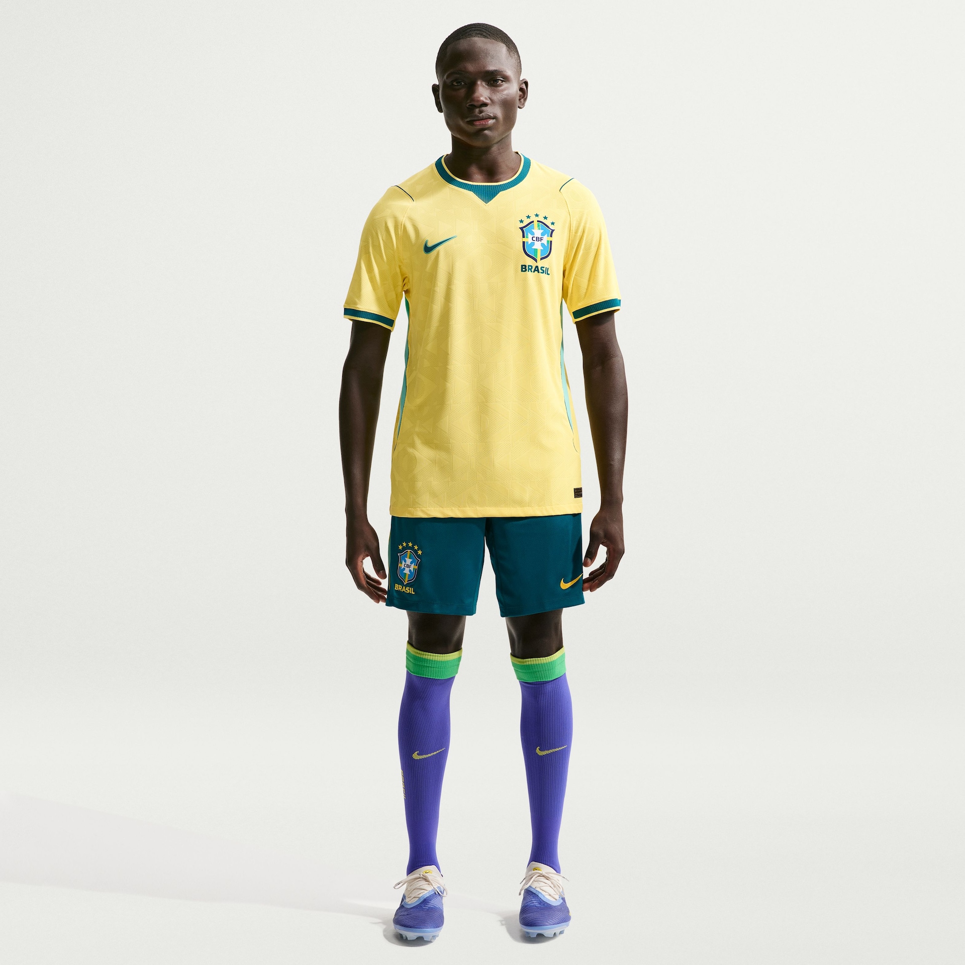 Camisa Brasil Nike I 2026/27 Jogador Masculina - Foto 4