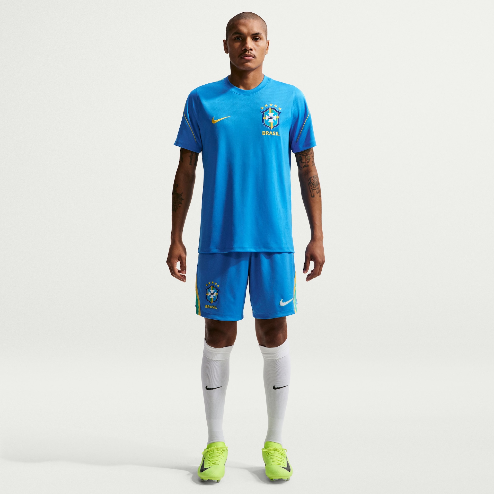 Imagem principal de Shorts Brasil Nike I 2026/27 Torcedor Pro Masculino