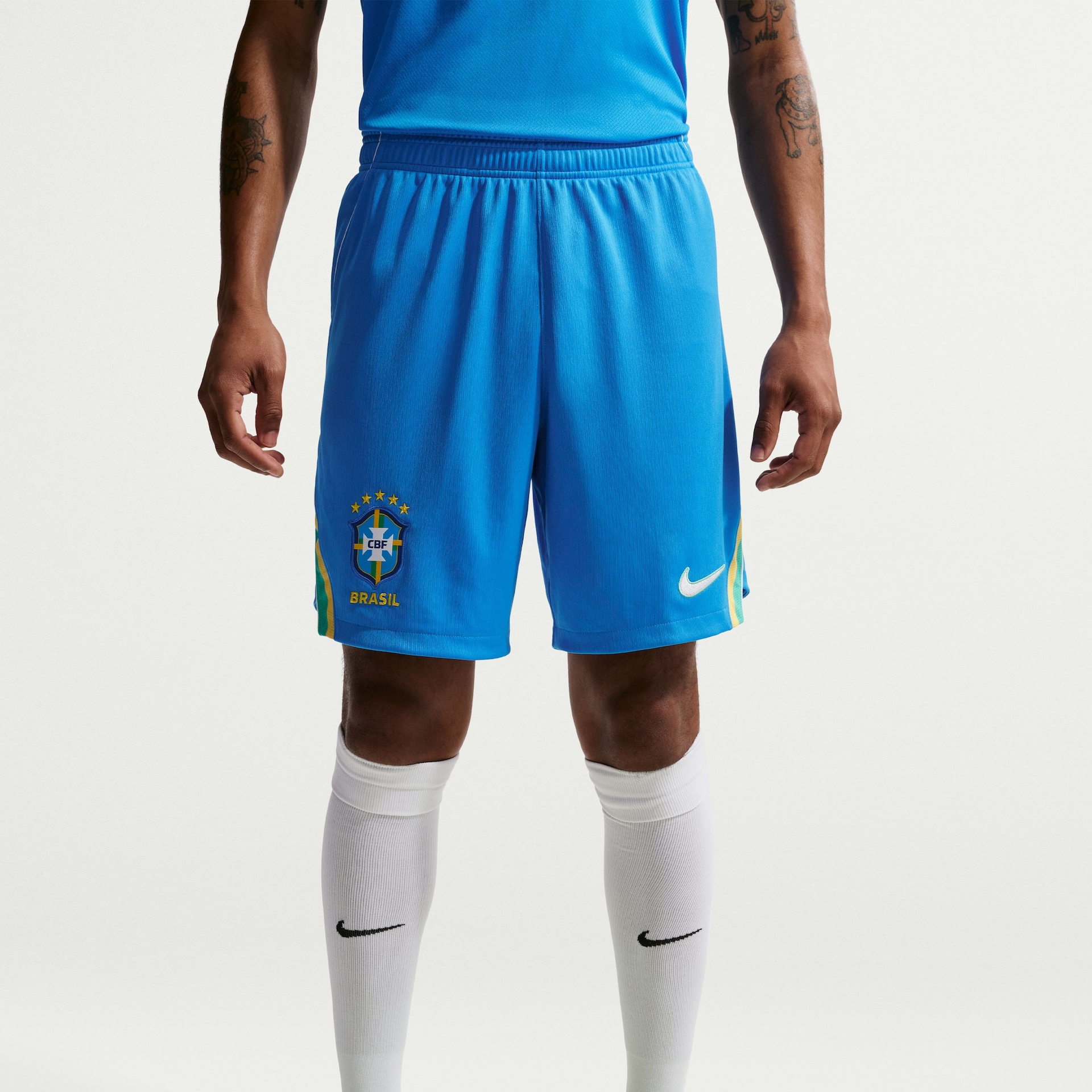 Shorts Brasil Nike I 2026/27 Torcedor Pro Masculino - Foto 4