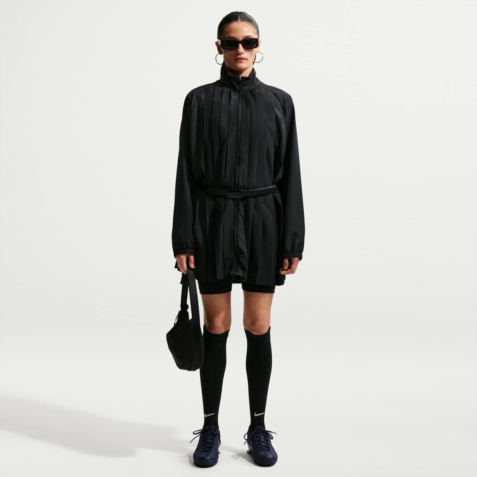 Vestido Nike Sportswear Manga Longa Pleated Feminino - Foto 4