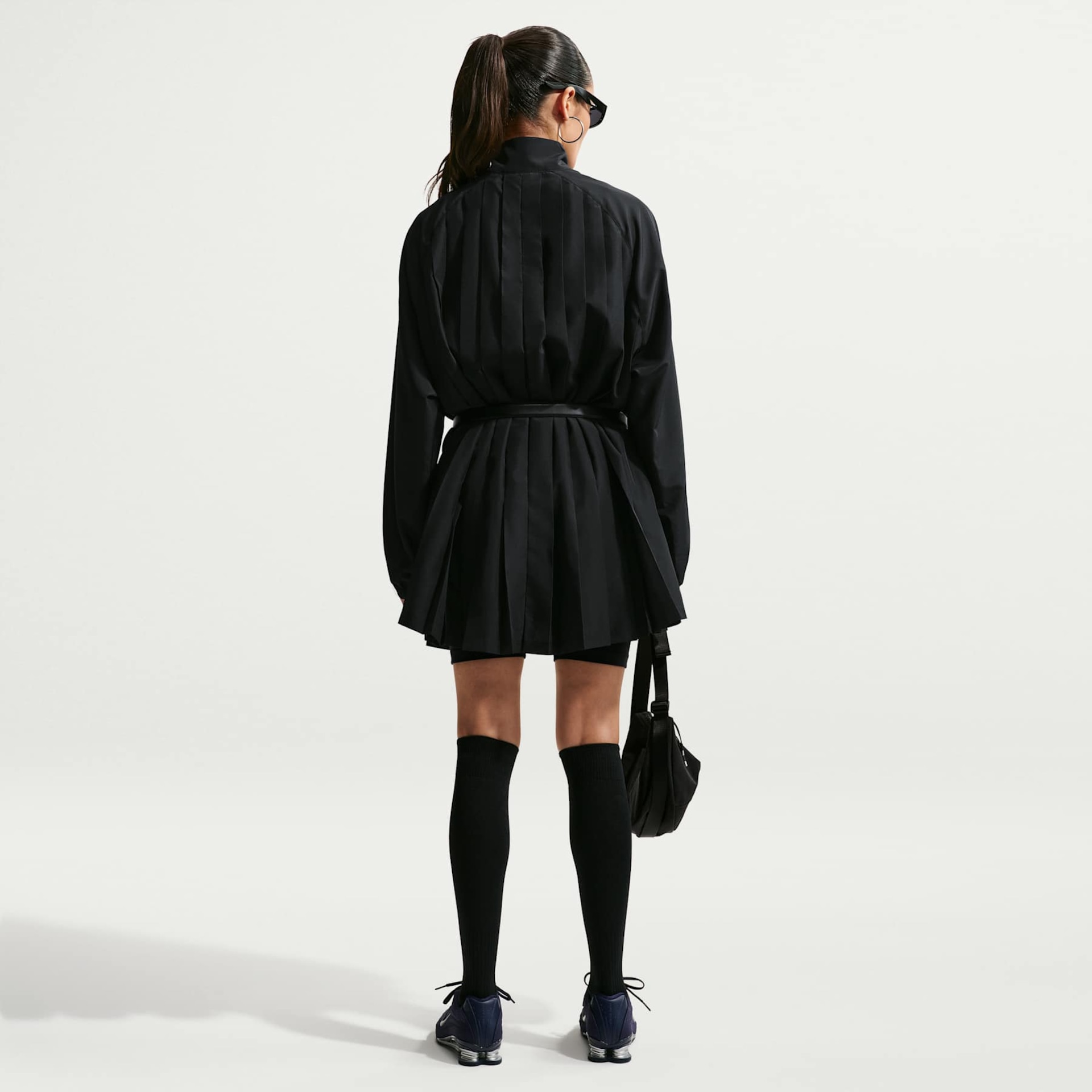 Vestido Nike Sportswear Manga Longa Pleated Feminino - Foto 5