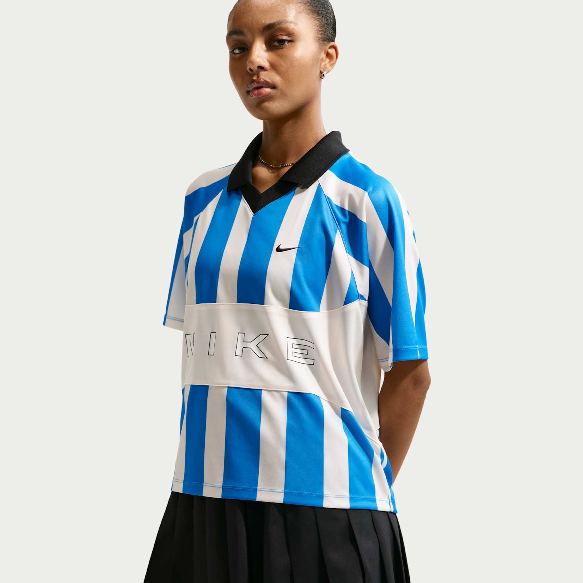 Saia Nike Sportswear Knife Pleat Feminina - Foto 4