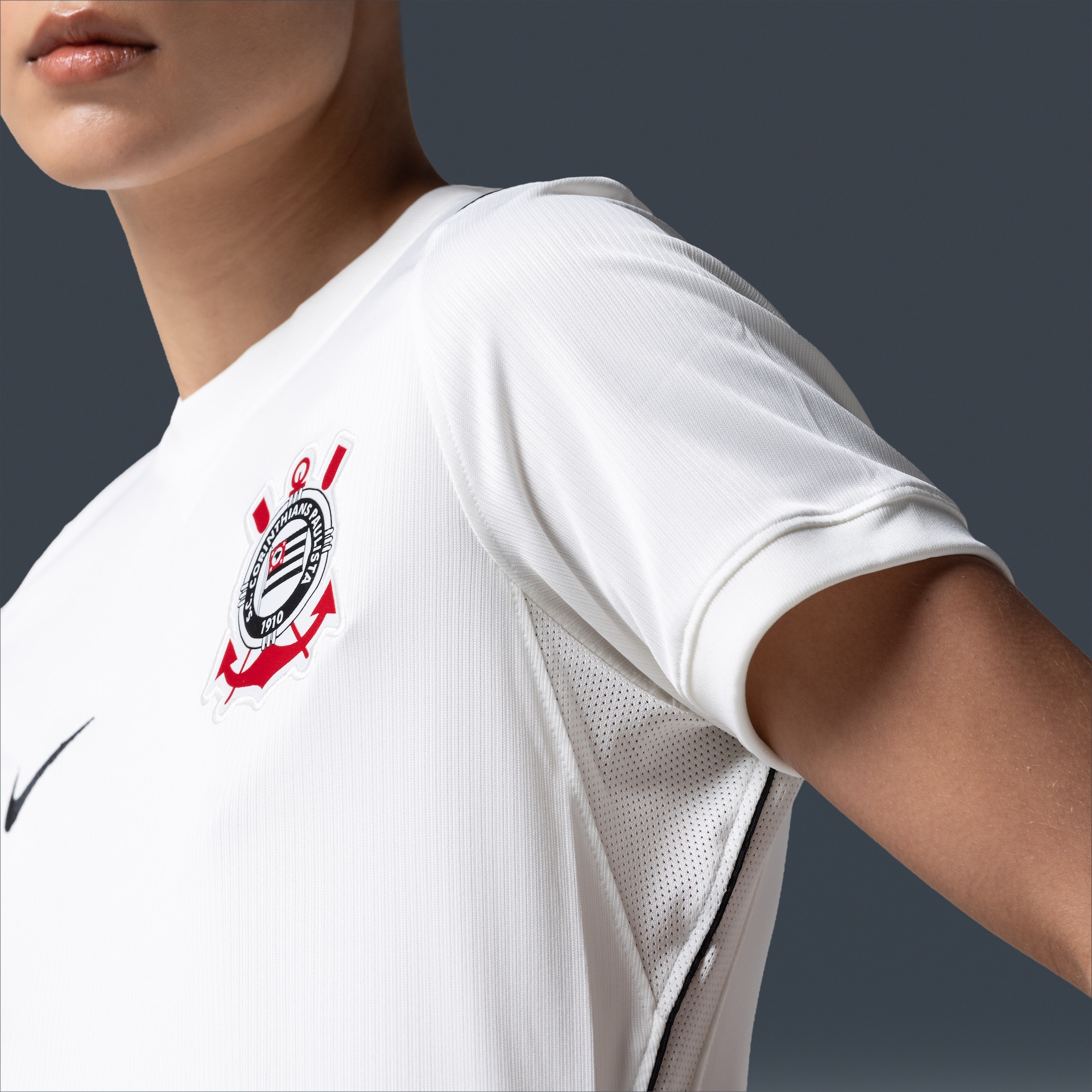 Camisa Corinthians Nike I 2026/27 Torcedora Pro Feminina - Foto 4