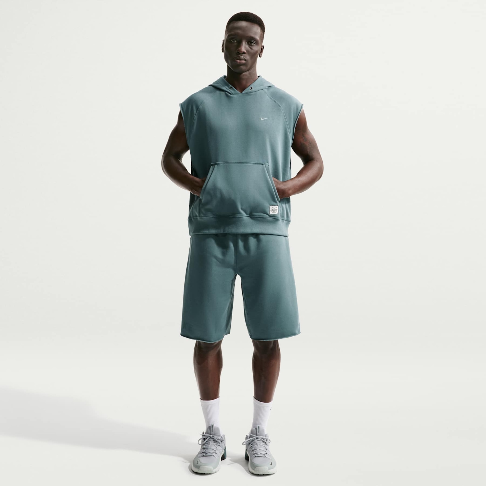 Blusão Sem Mangas Dri-FIT Nike Fleece Masculino - Foto 4
