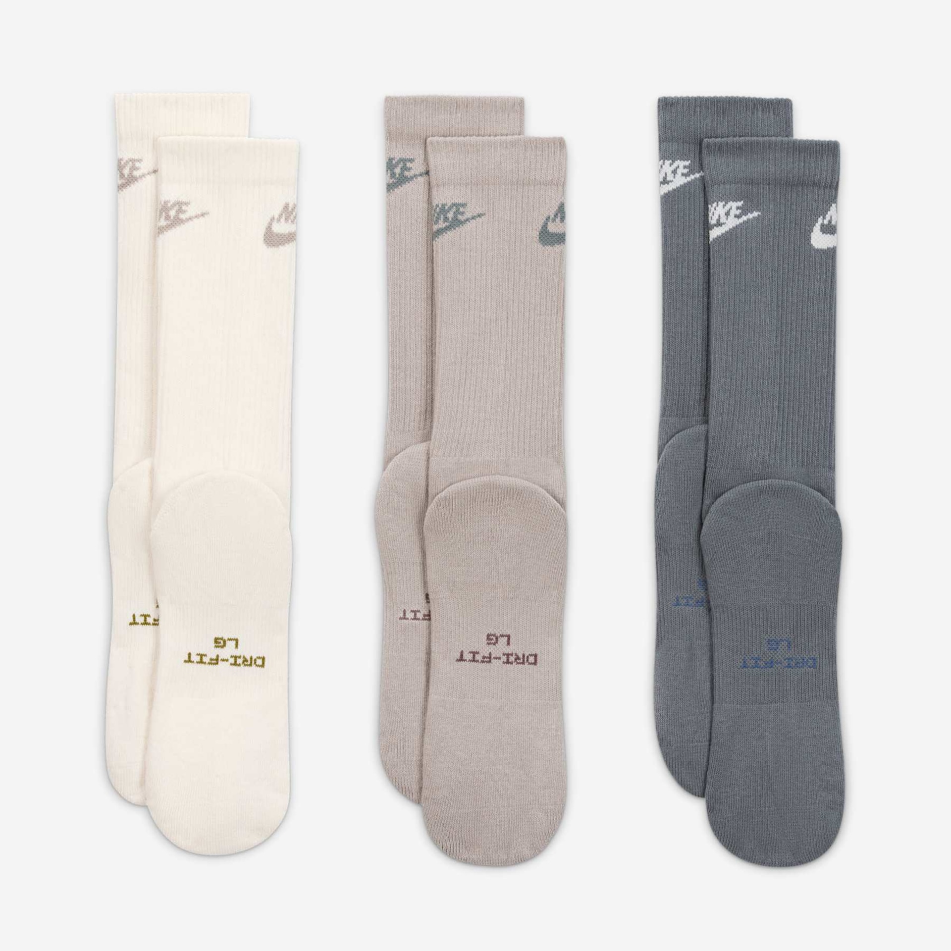 Meia Nike Everyday Elevate (3 Pares) Unissex - Foto 3