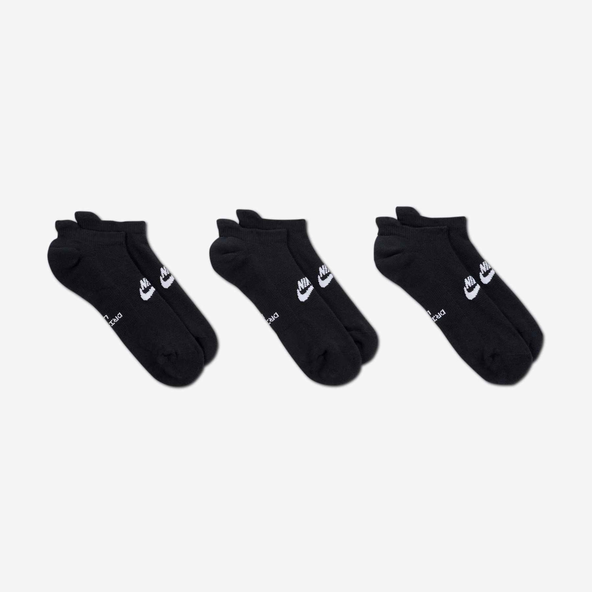 Meia Nike Everyday Elevate (3 Pares) Unissex - Foto 3