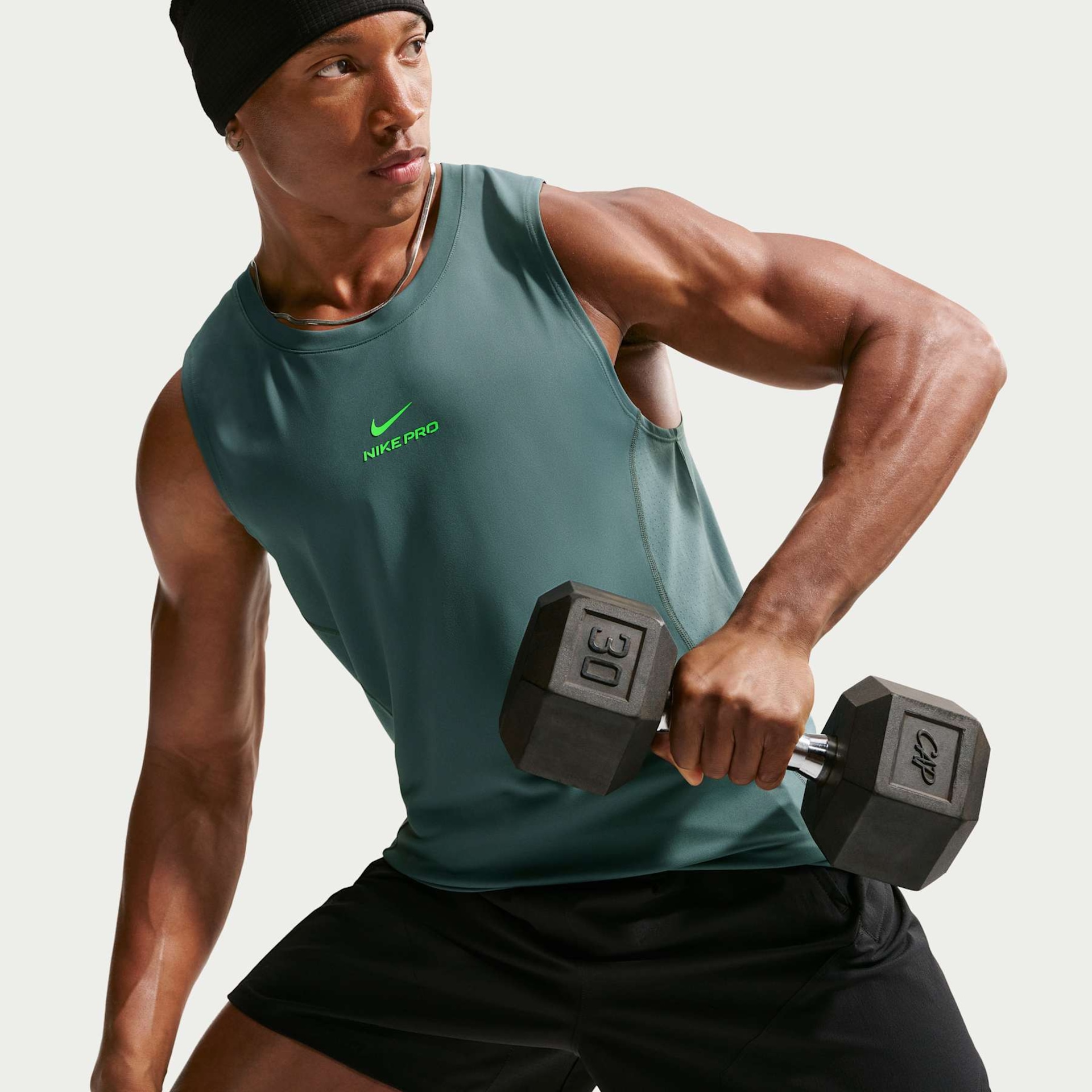 Regata Dri-FIT Nike Pro Masculina - Foto 3