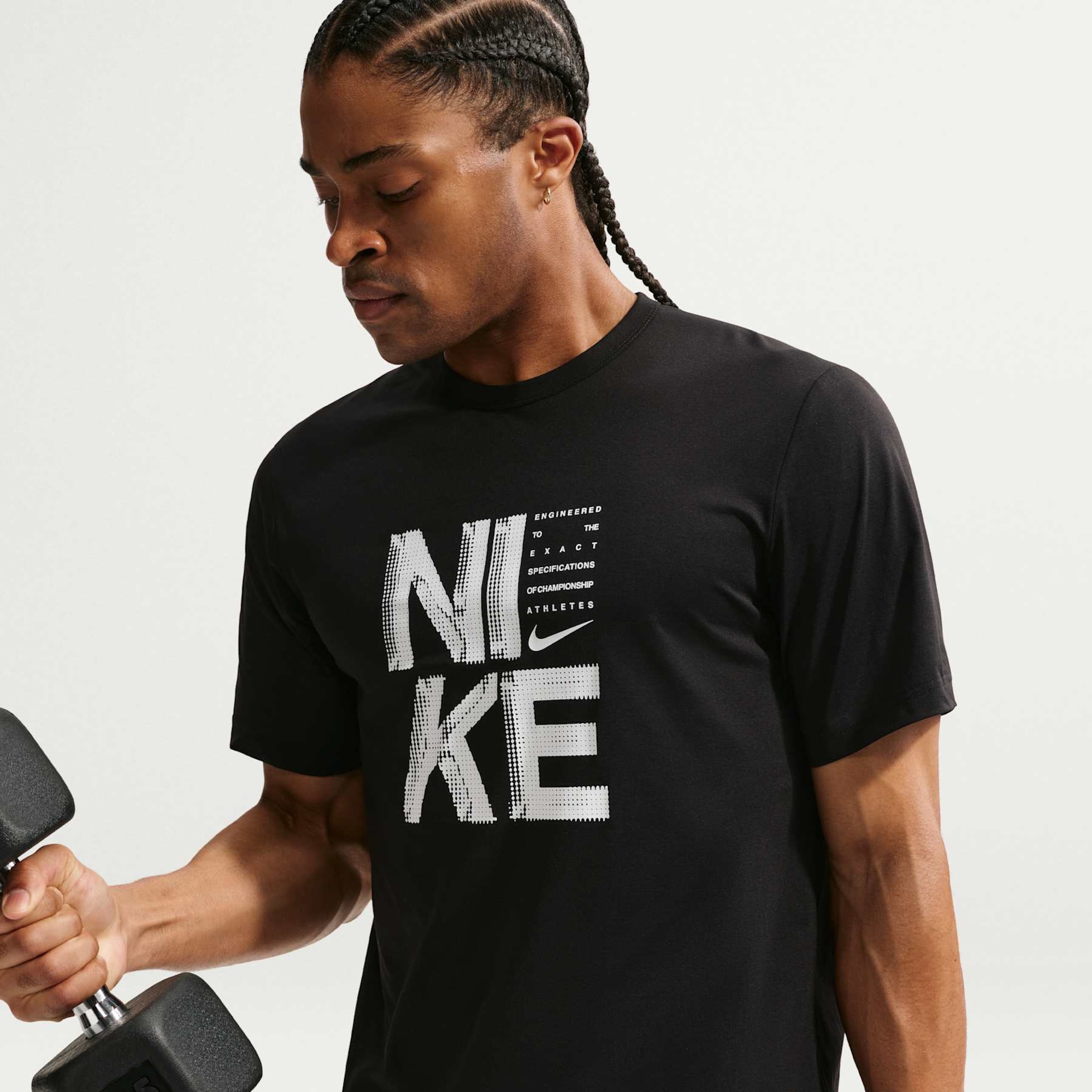 Camiseta Dri-FIT Nike Hyverse Masculina - Foto 1