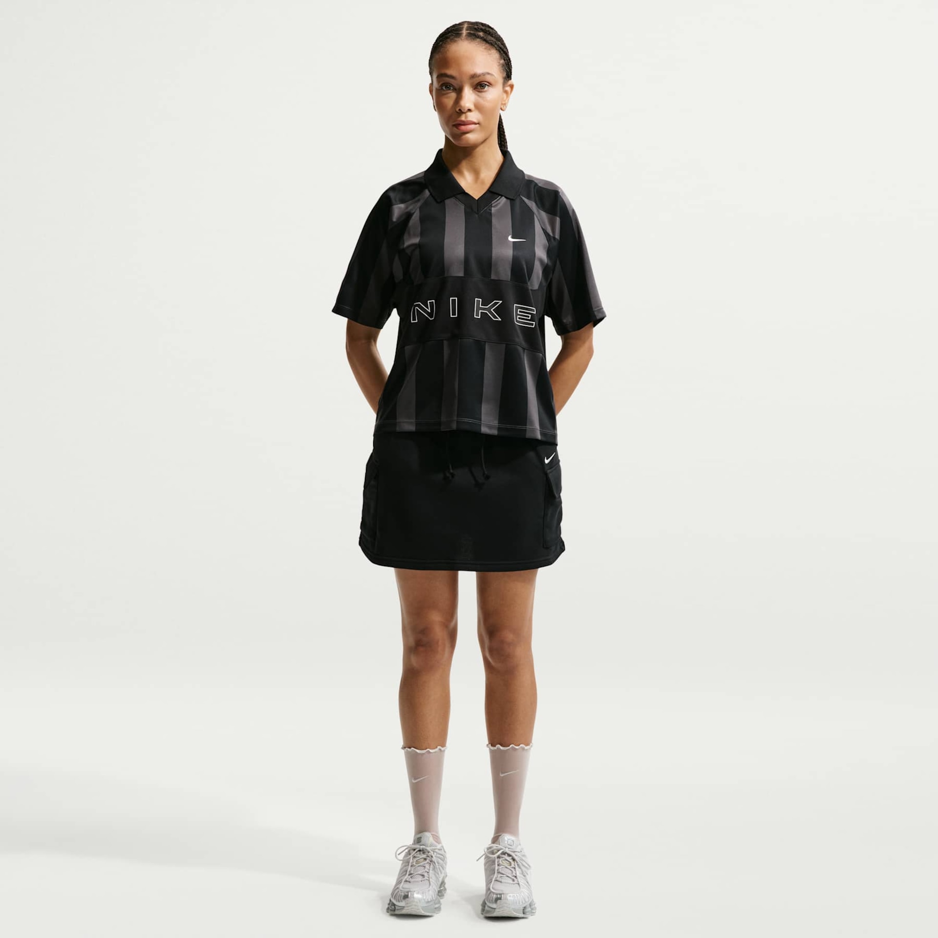 Camisa Nike Sportswear Street Oversized Feminina - Foto 4