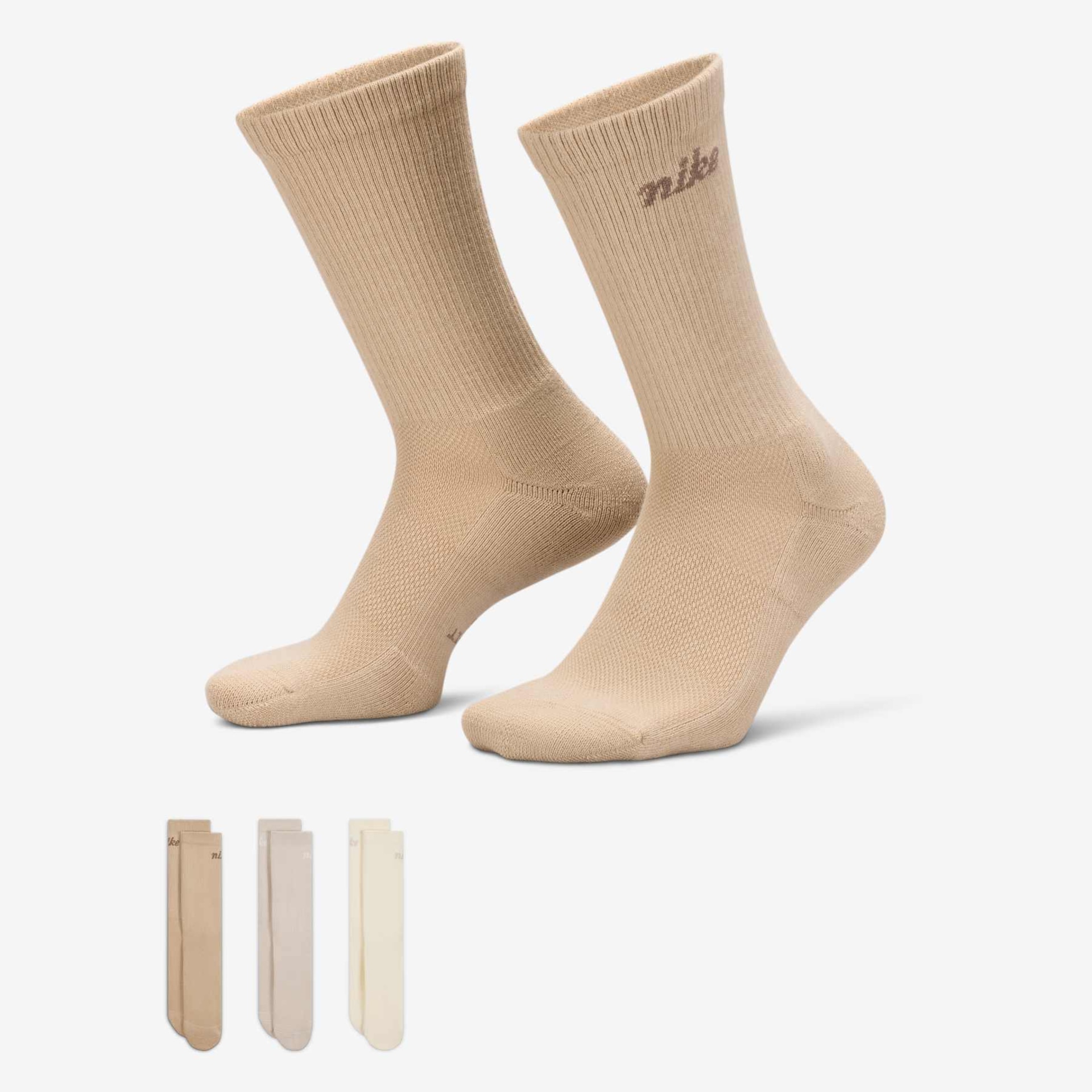 Meia Nike Everyday Elevate (3 Pares) Unissex - Foto 1
