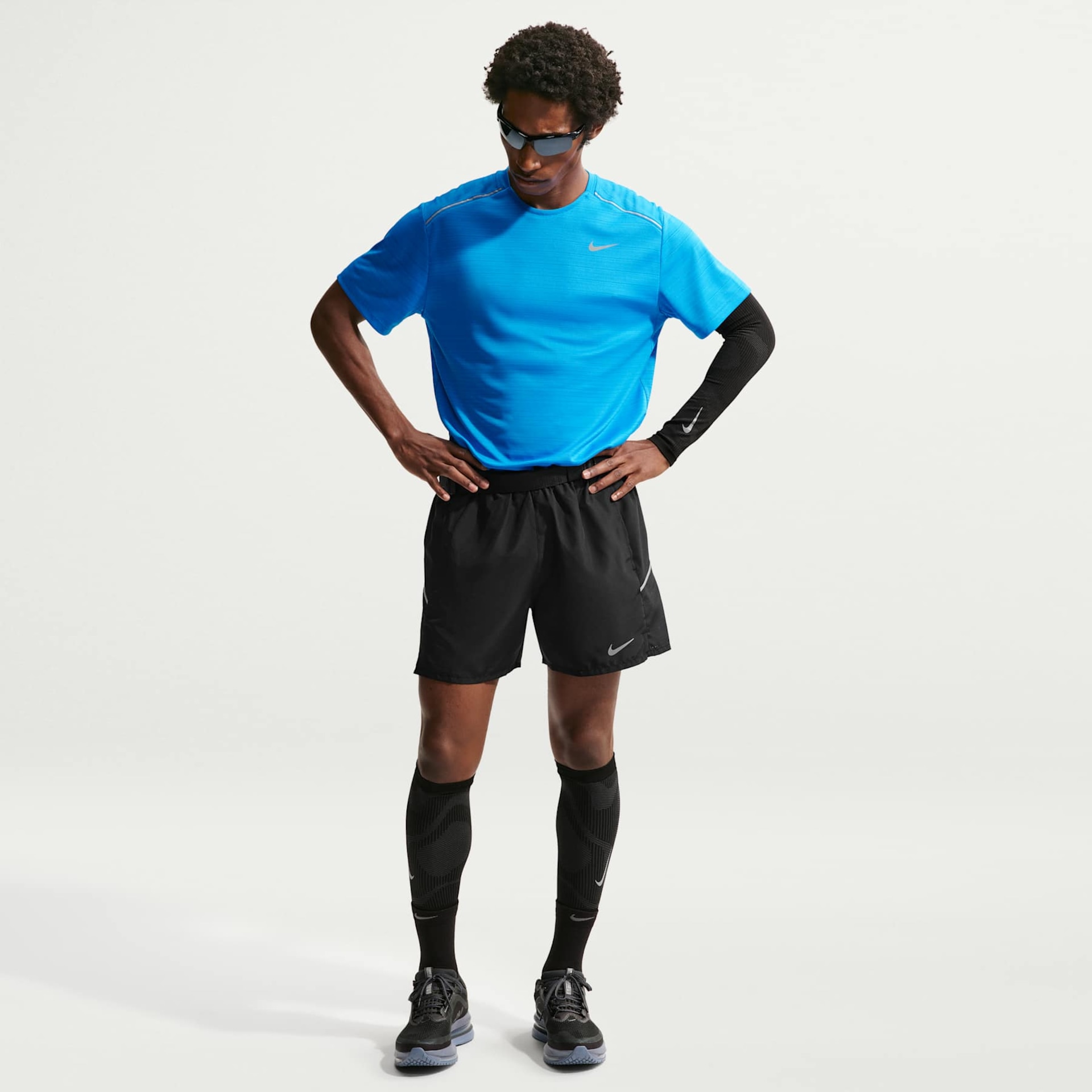Shorts Dri-FIT Nike Miler Masculino - Foto 1