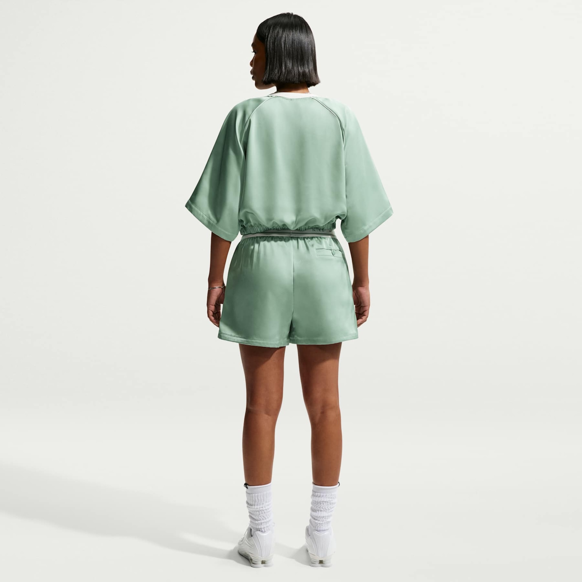 Shorts Nike Sportswear Woven Feminino - Foto 5