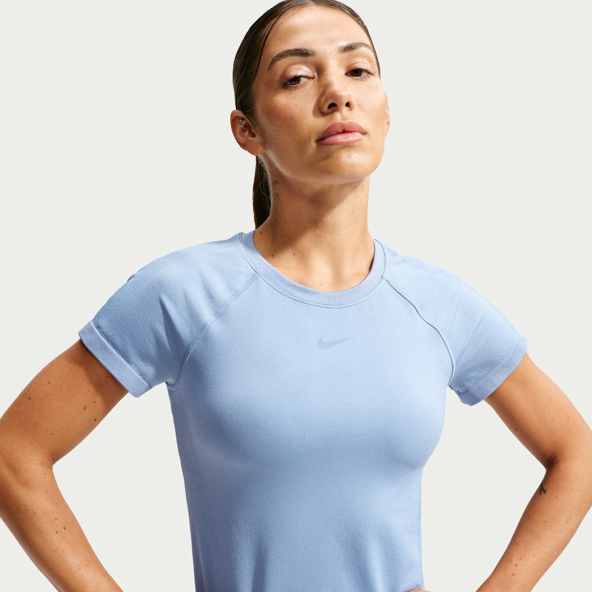 Camiseta Dri-FIT Nike Pro Seamless Feminina - Foto 1