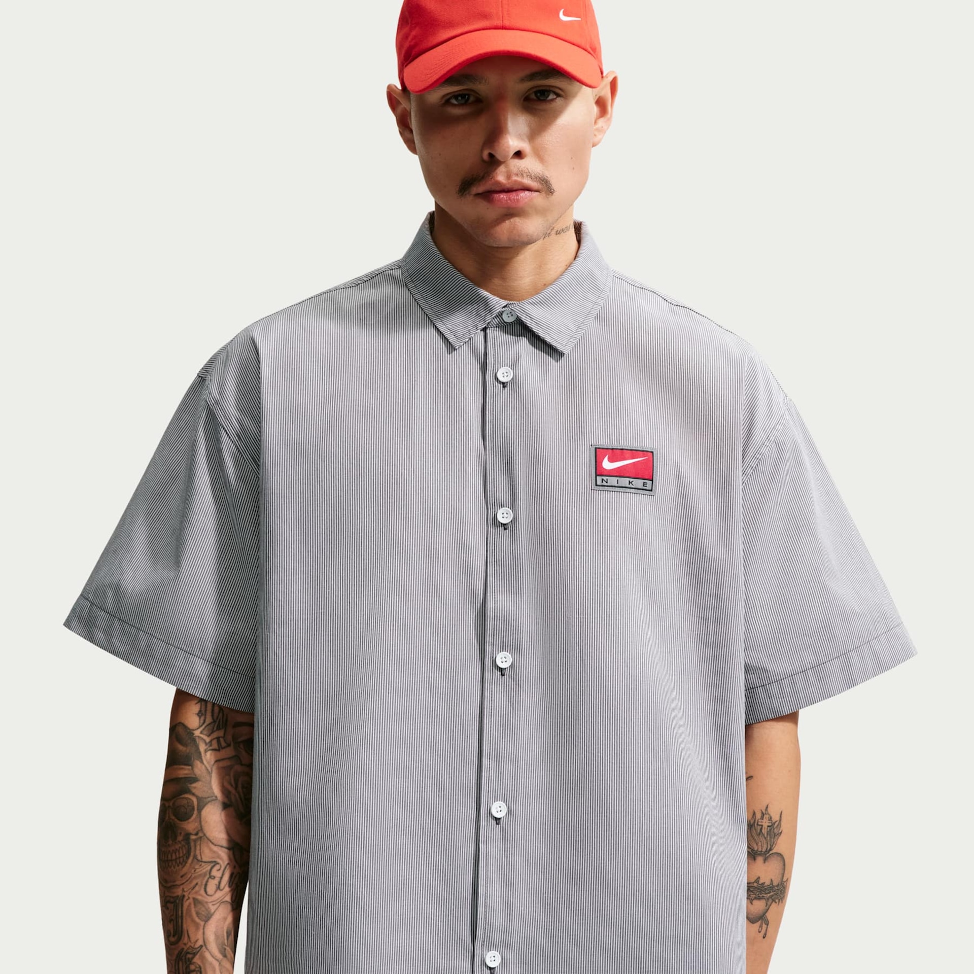 Camisa Nike Button Down Top Masculina - Foto 1