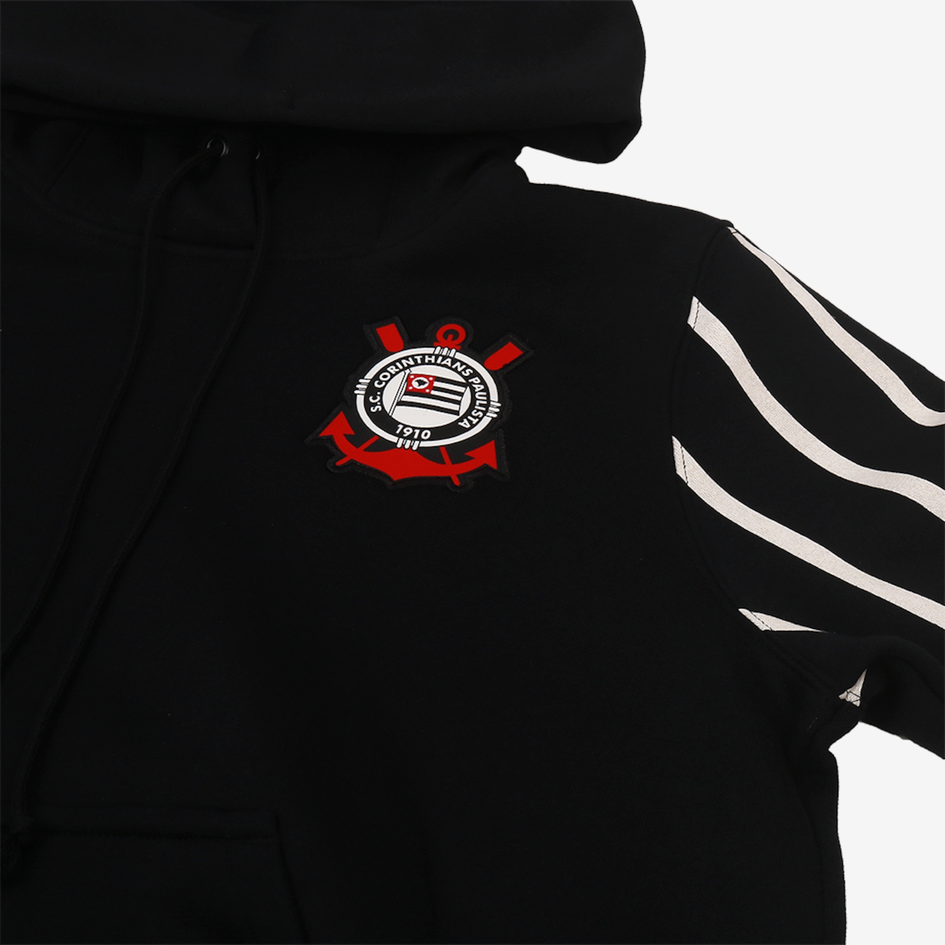 Blusão Corinthians Nike Sportswear Phoenix Fleece Feminino - Foto 3