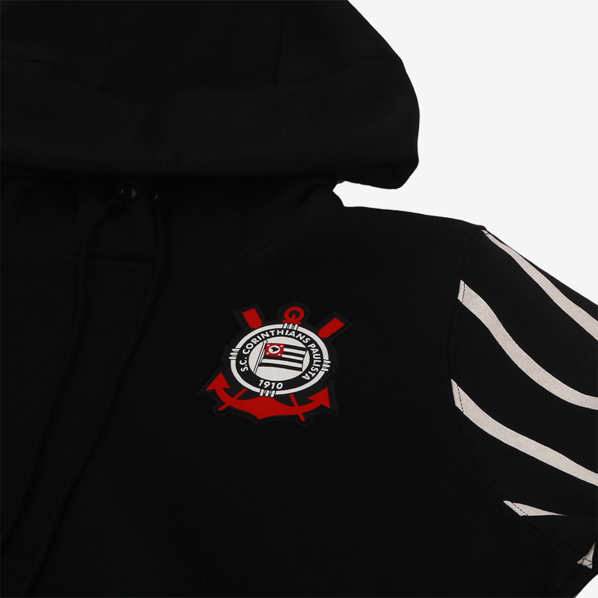 Blusão Corinthians Nike Sportswear Phoenix Fleece Feminino - Foto 4