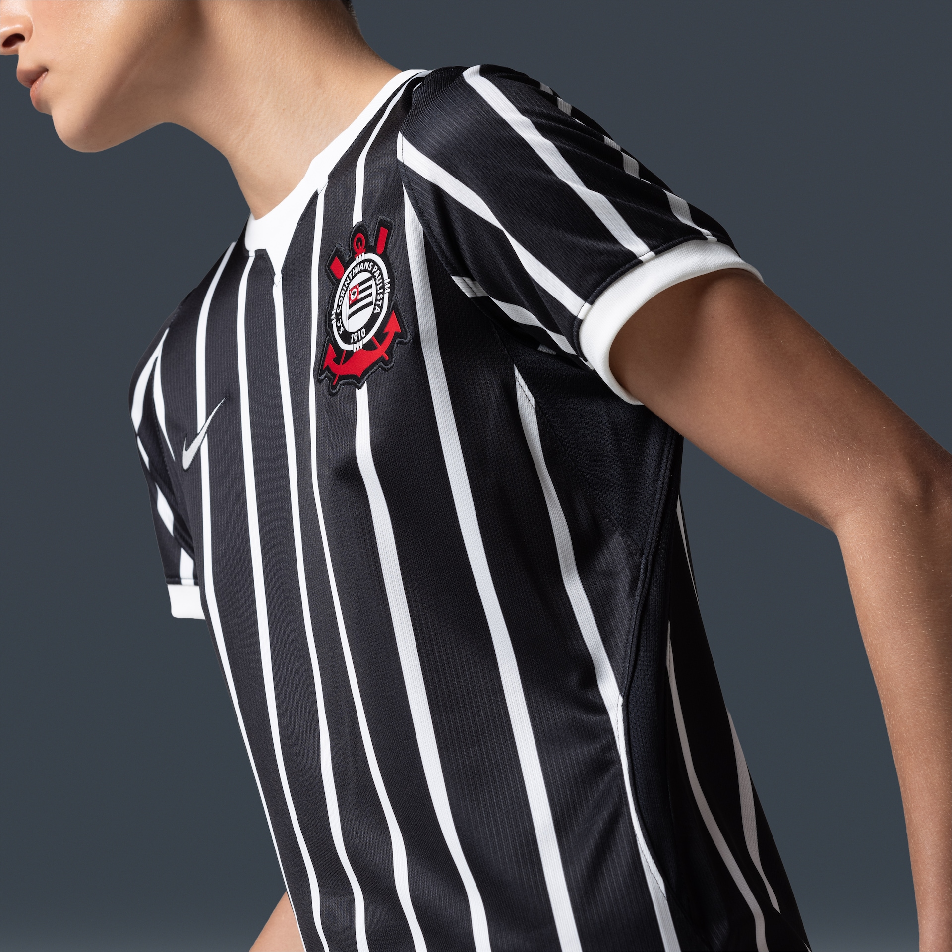Camisa Corinthians Nike II 2026/27 Torcedora Pro Feminina - Foto 5