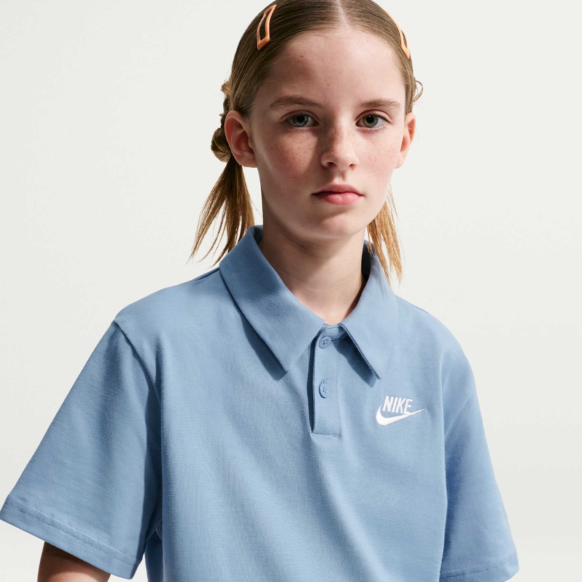 Camisa Polo Nike Sportswear Club Knit Infantil - Foto 2