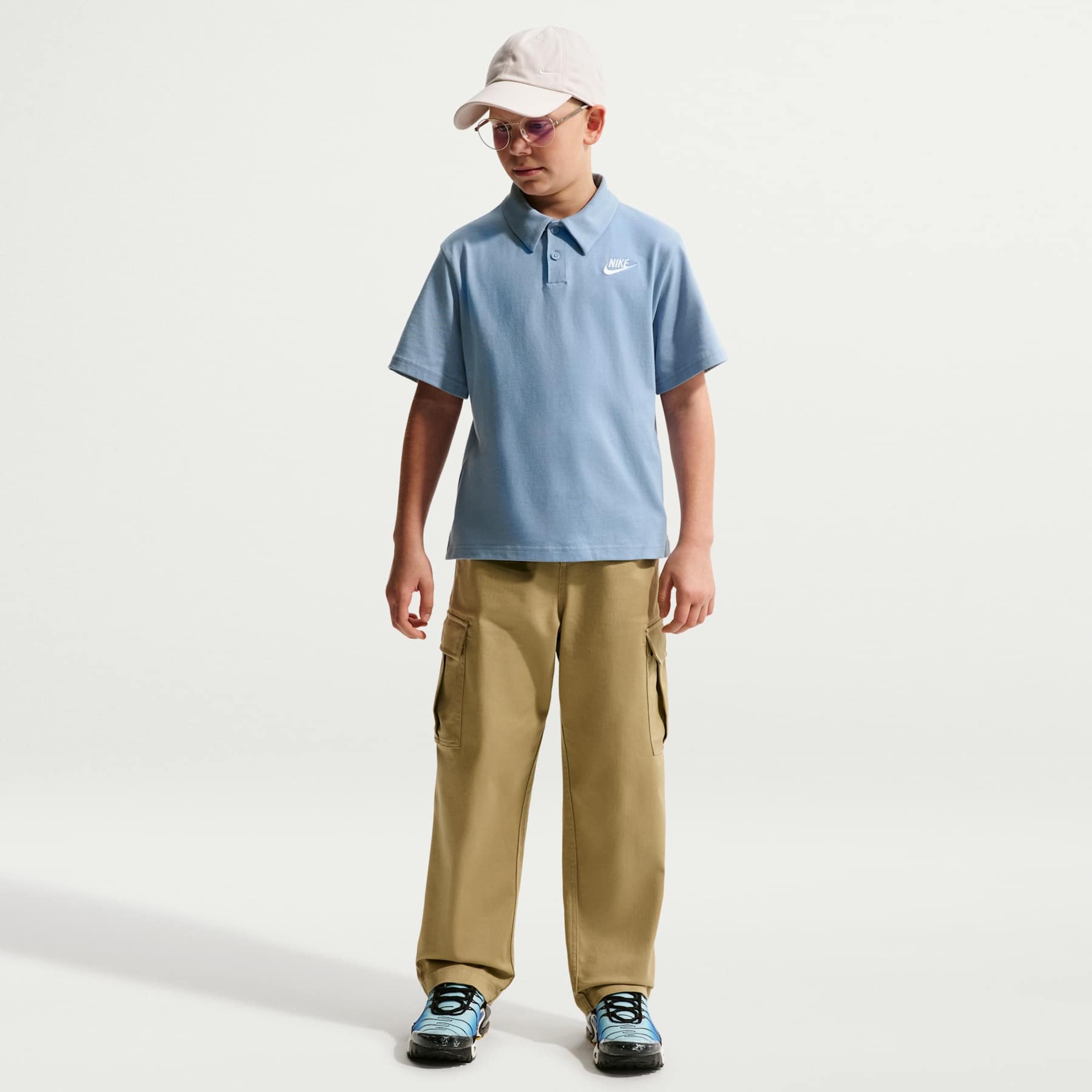 Camisa Polo Nike Sportswear Club Knit Infantil - Foto 7