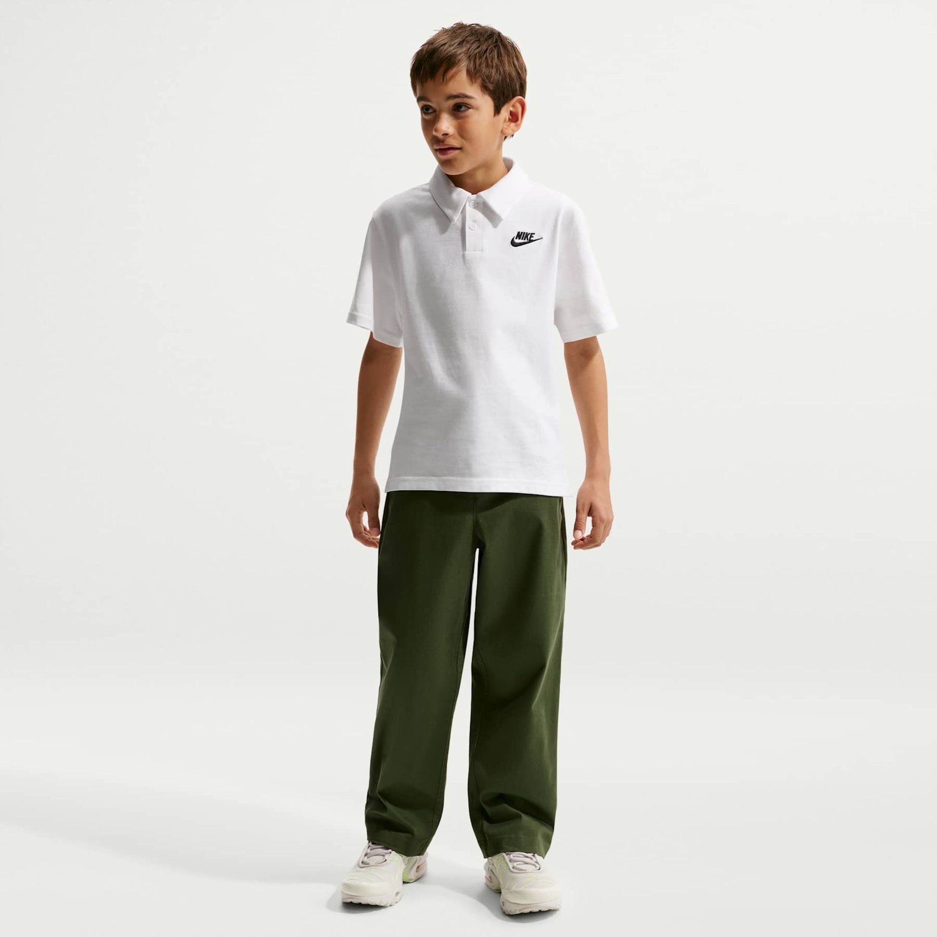 Camisa Polo Nike Sportswear Club Knit Infantil - Foto 7