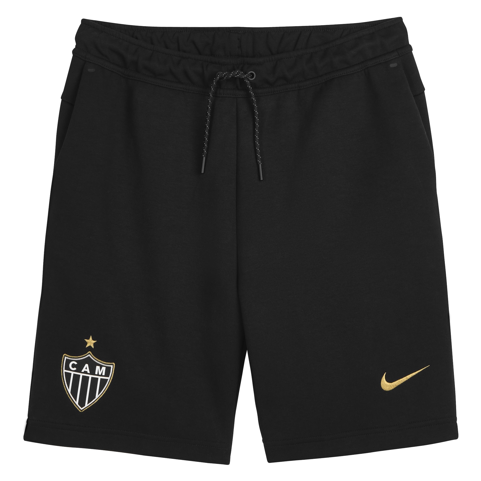 Shorts Atlético Mineiro Nike Sportswear Tech Fleece Masculino - Foto 3