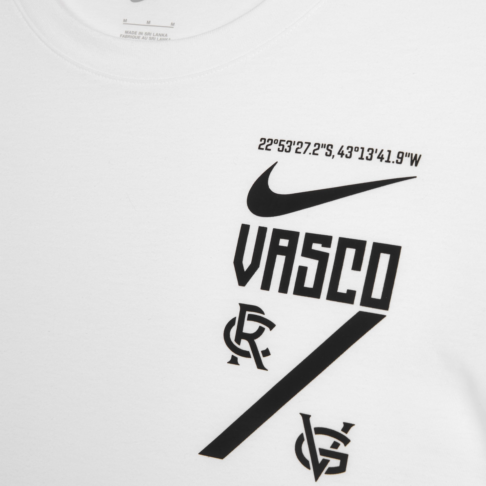 Camiseta Vasco Nike Crest Masculina - Foto 4