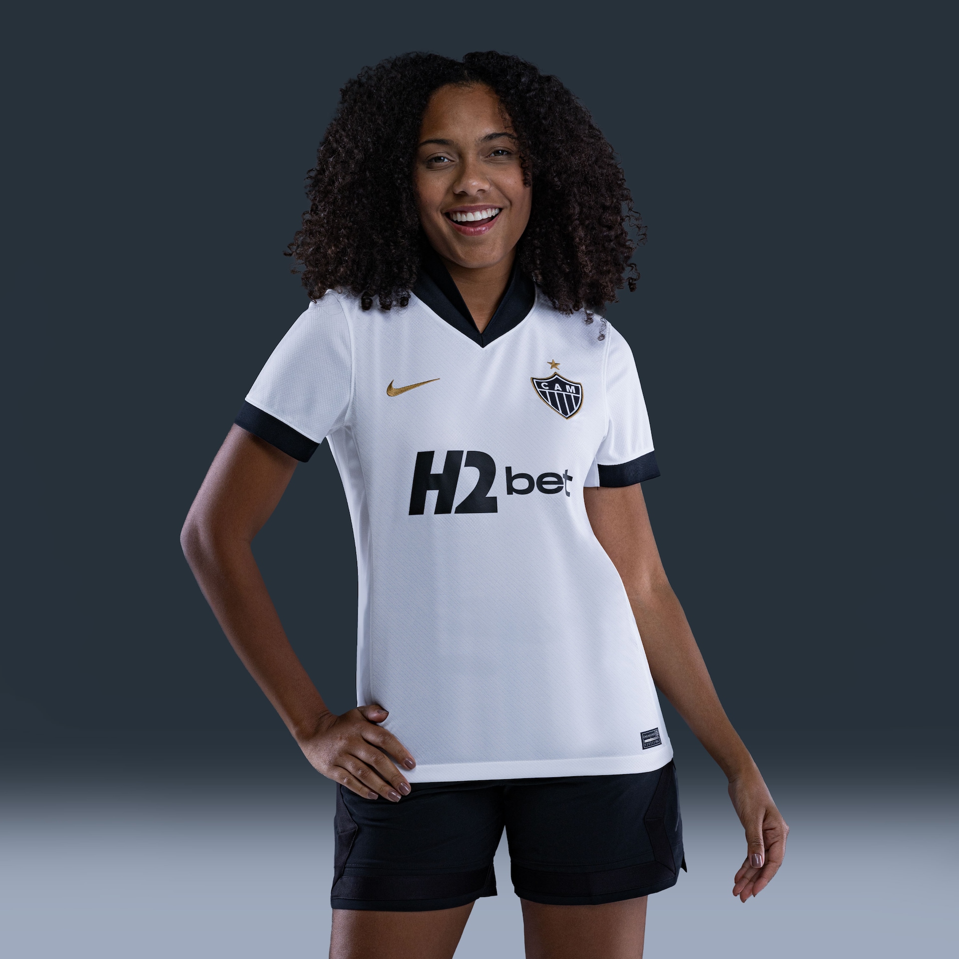 Camisa Atlético Mineiro Nike II 2026/27 Torcedora Pro Feminina - Foto 1