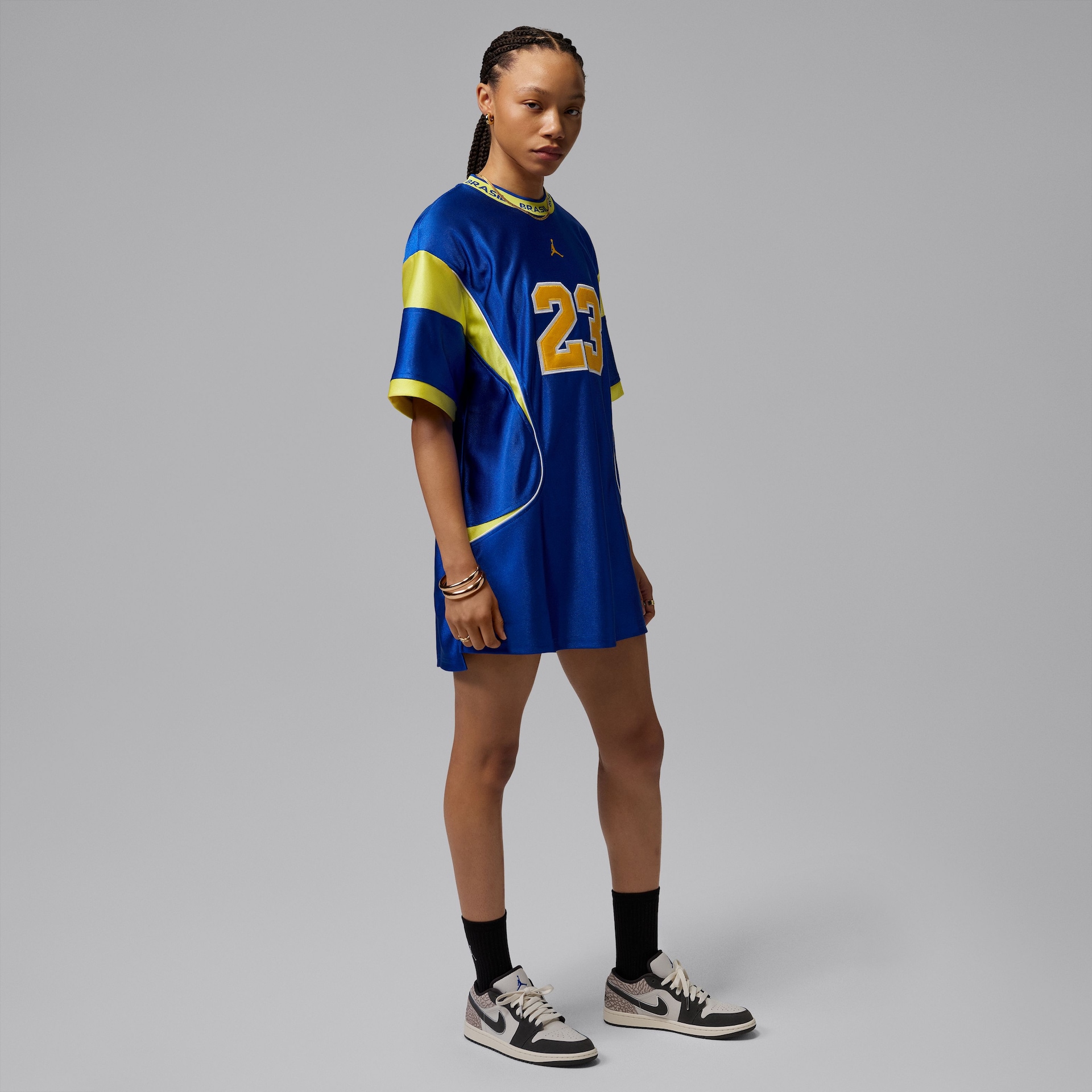 Vestido Brasil Jordan Brooklyn Feminino - Foto 8