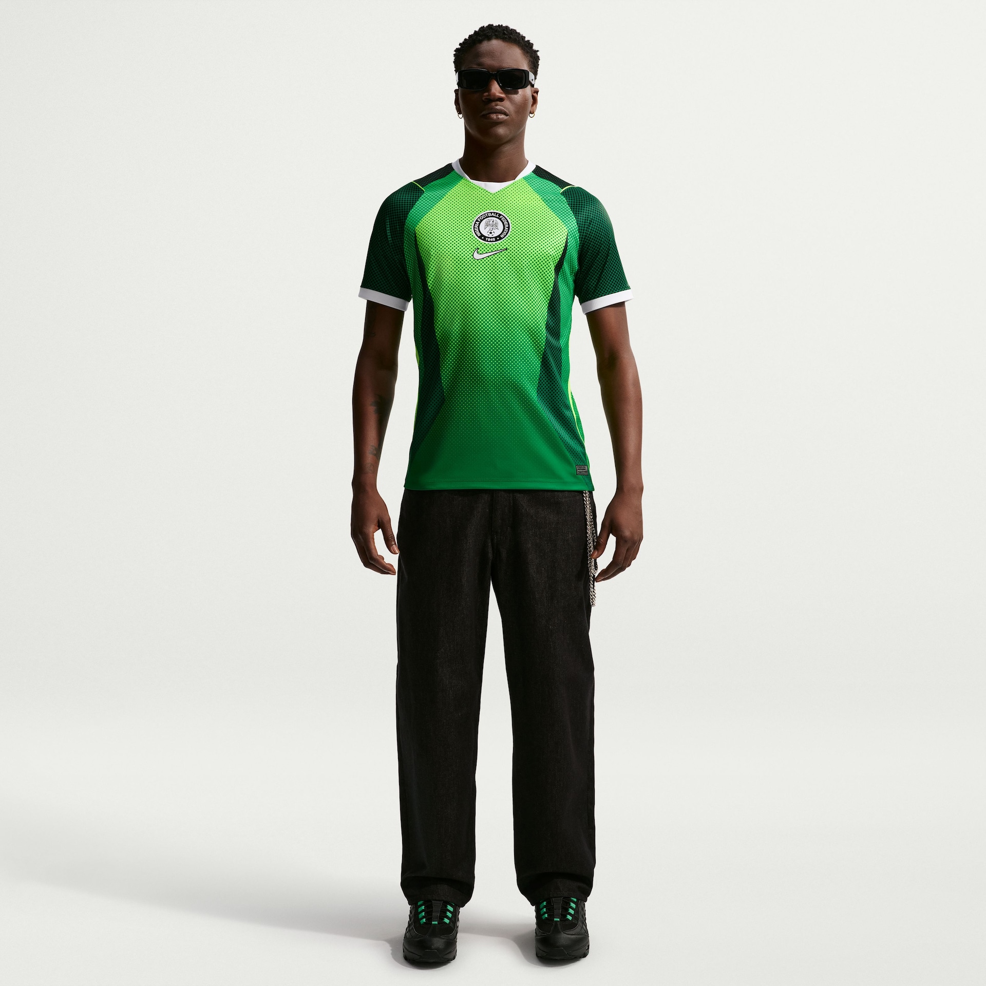 Camisa Nigéria Nike I 2026/27 Torcedor Pro Masculina - Foto 3