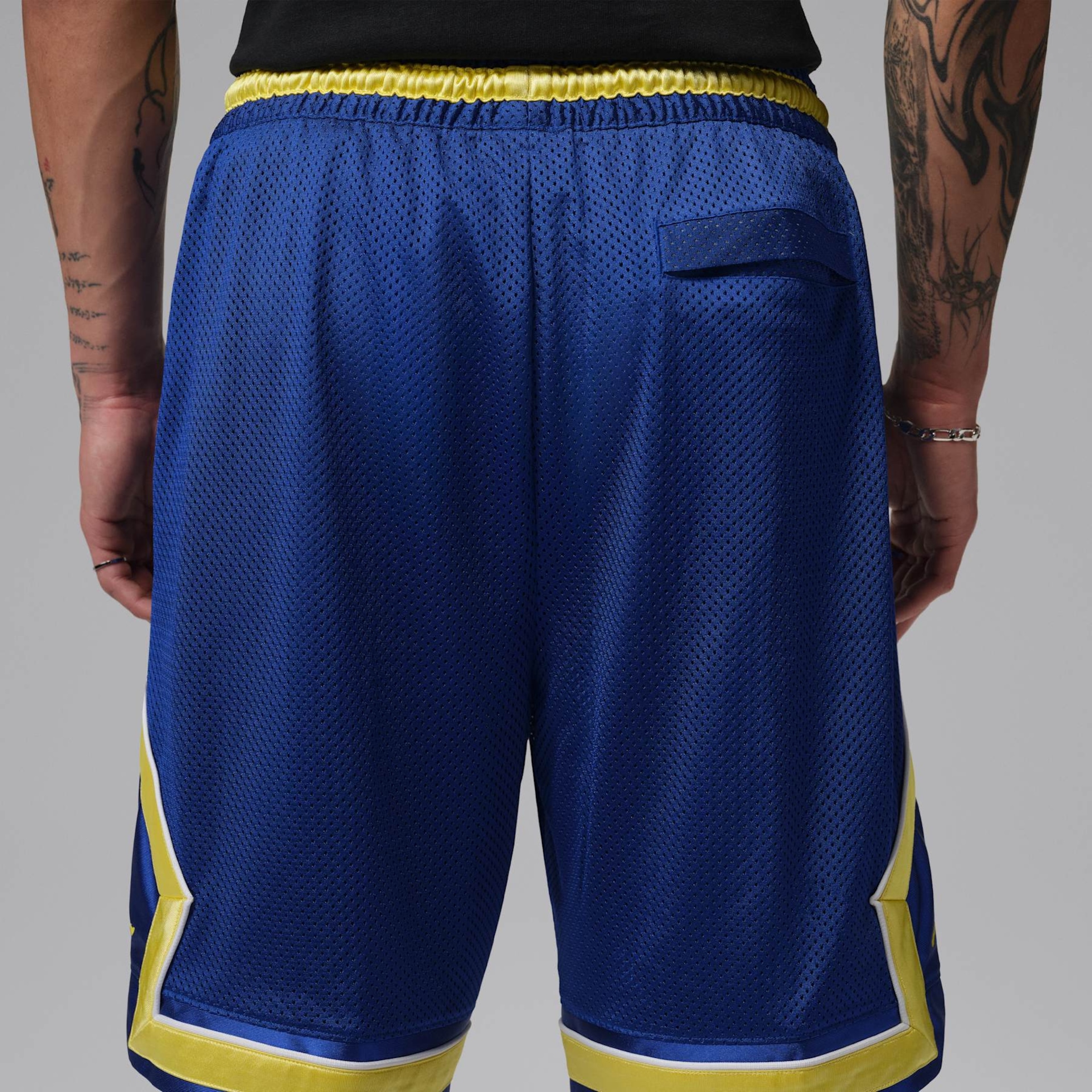 Shorts Brasil Jordan Mesh Diamond Masculino - Foto 3