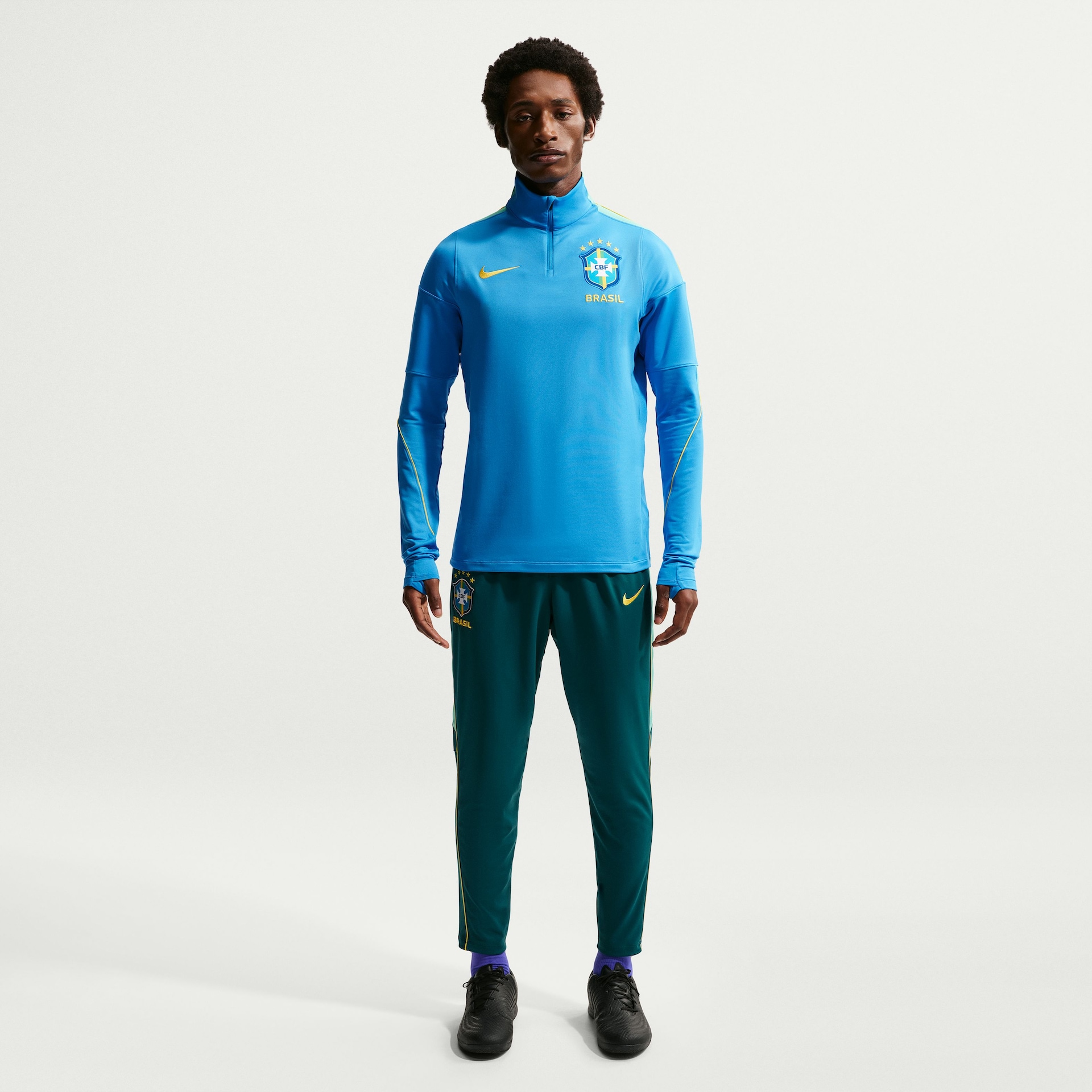 Calça Brasil Dri-FIT Nike Academy Pro Masculina - Foto 2
