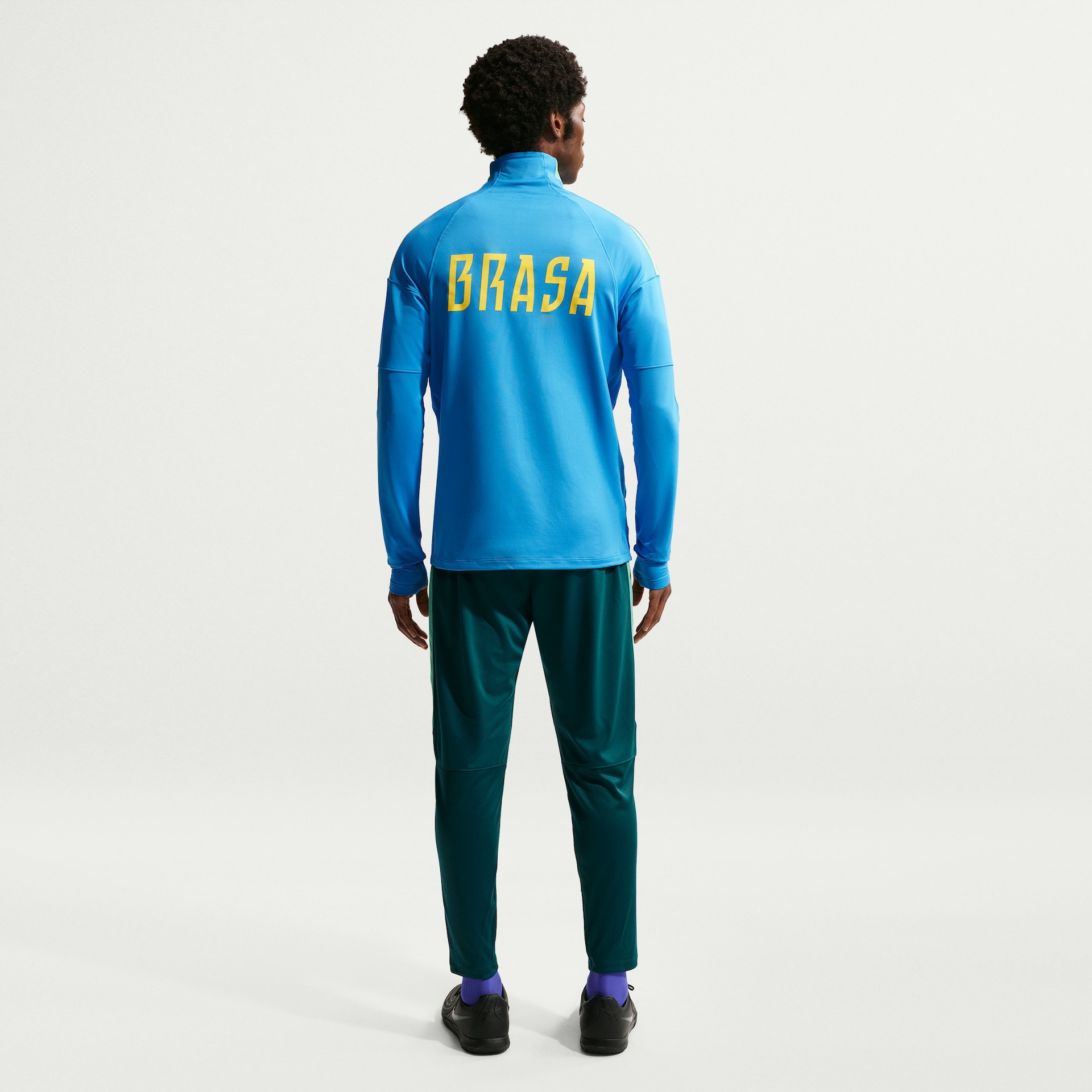 Calça Brasil Dri-FIT Nike Academy Pro Masculina - Foto 3