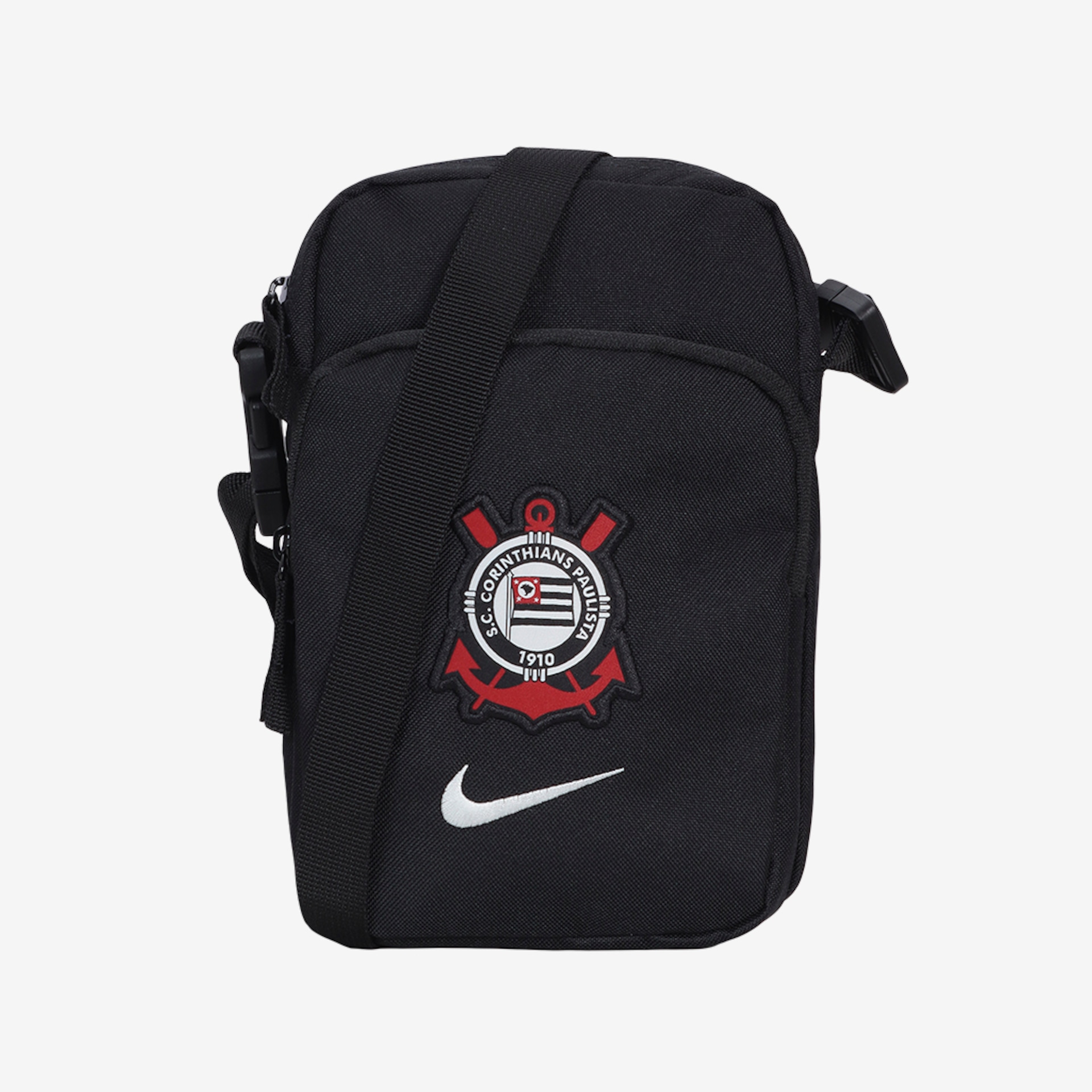 Bolsa Transversal Corinthians Nike Heritage Unissex - Foto 1