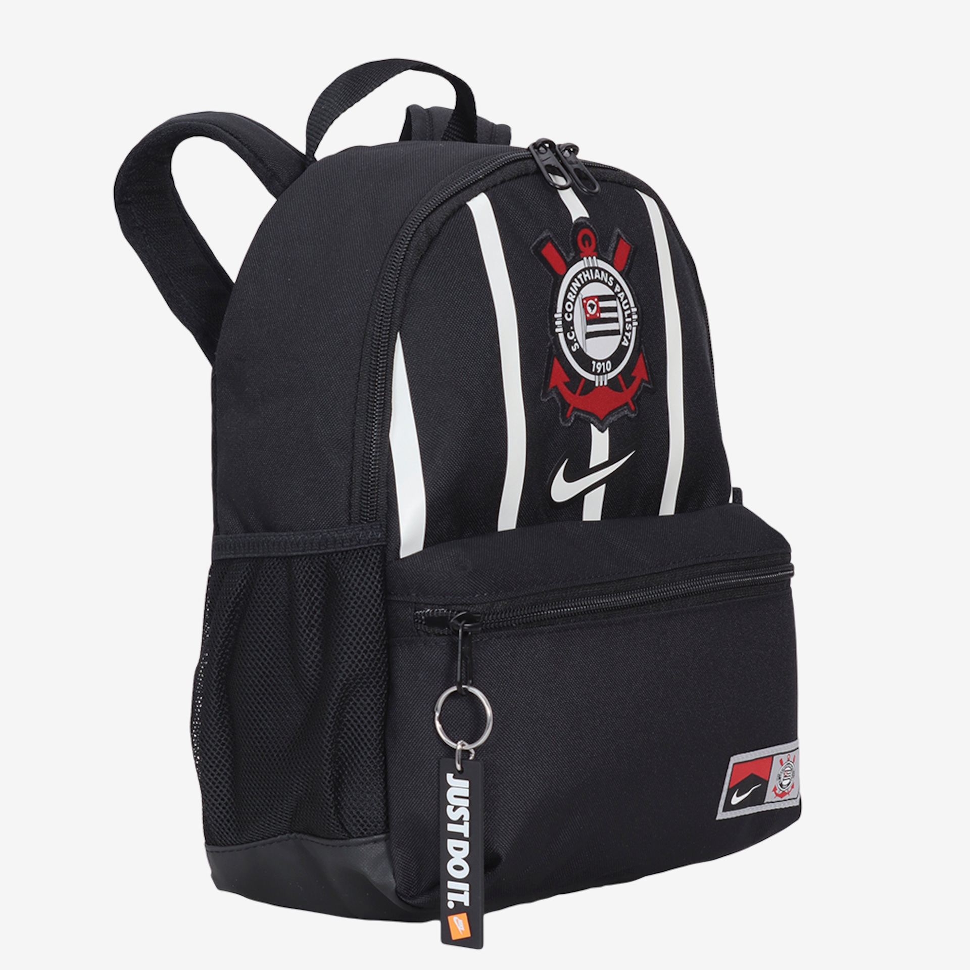 Mochila Corinthians Nike Mini JDI Infantil - Foto 3