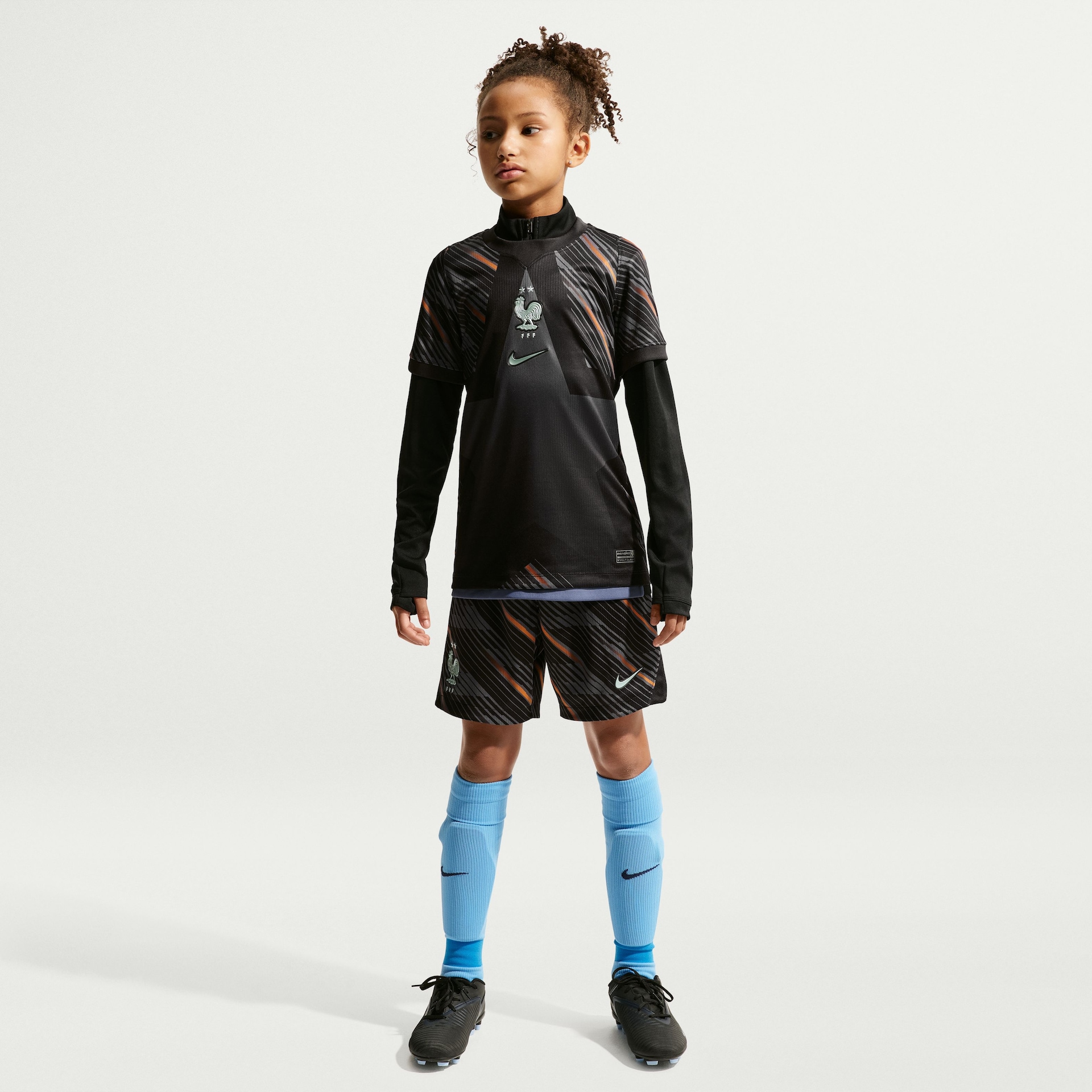 Camisa de Goleiro França Nike I 2026/27 Torcedor Pro Infantil - Foto 9